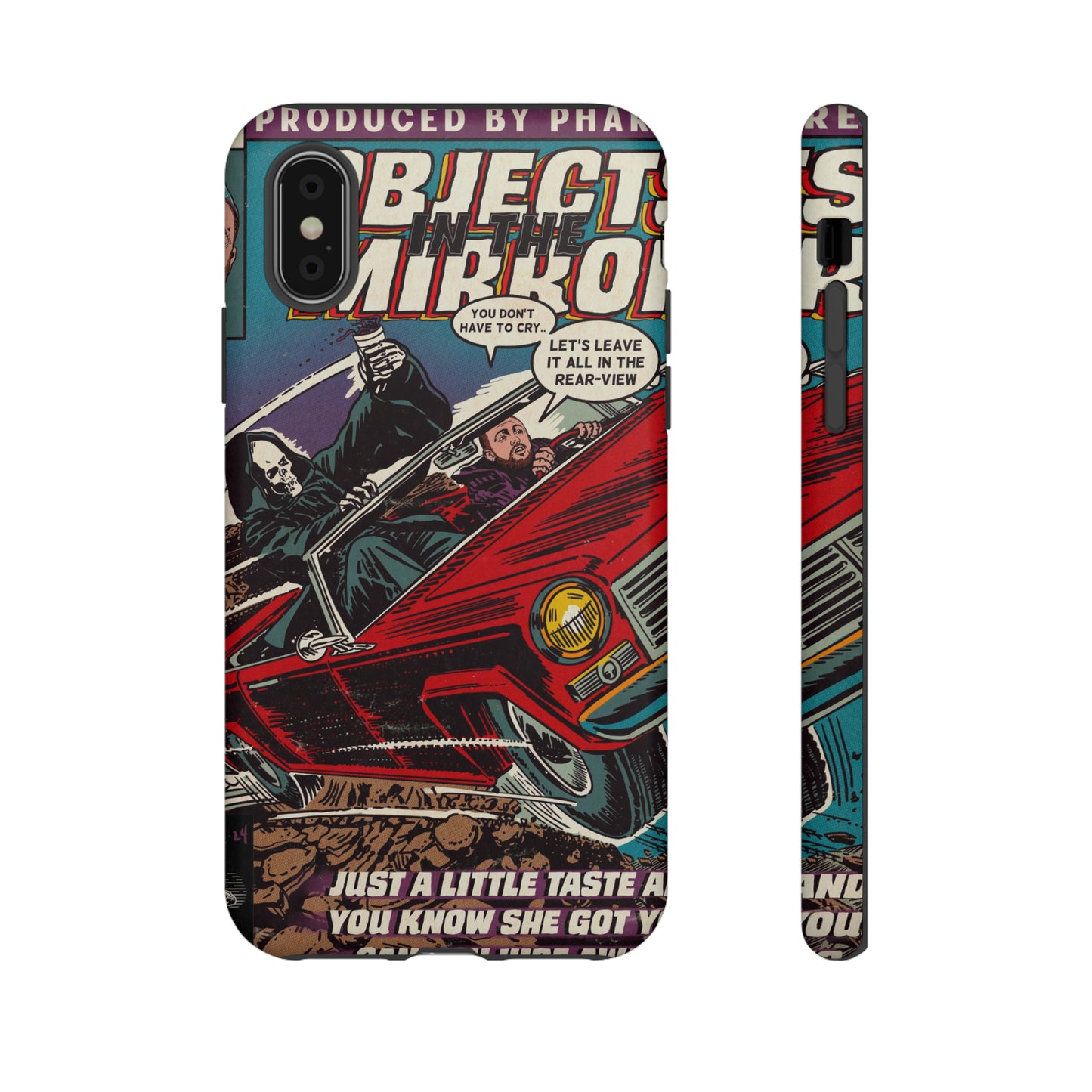 Objects in the Mirror - Tough Phone Cases