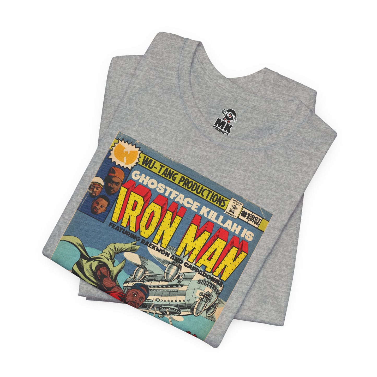 Ghostface - Iron Man - Unisex Jersey Short Sleeve Tee