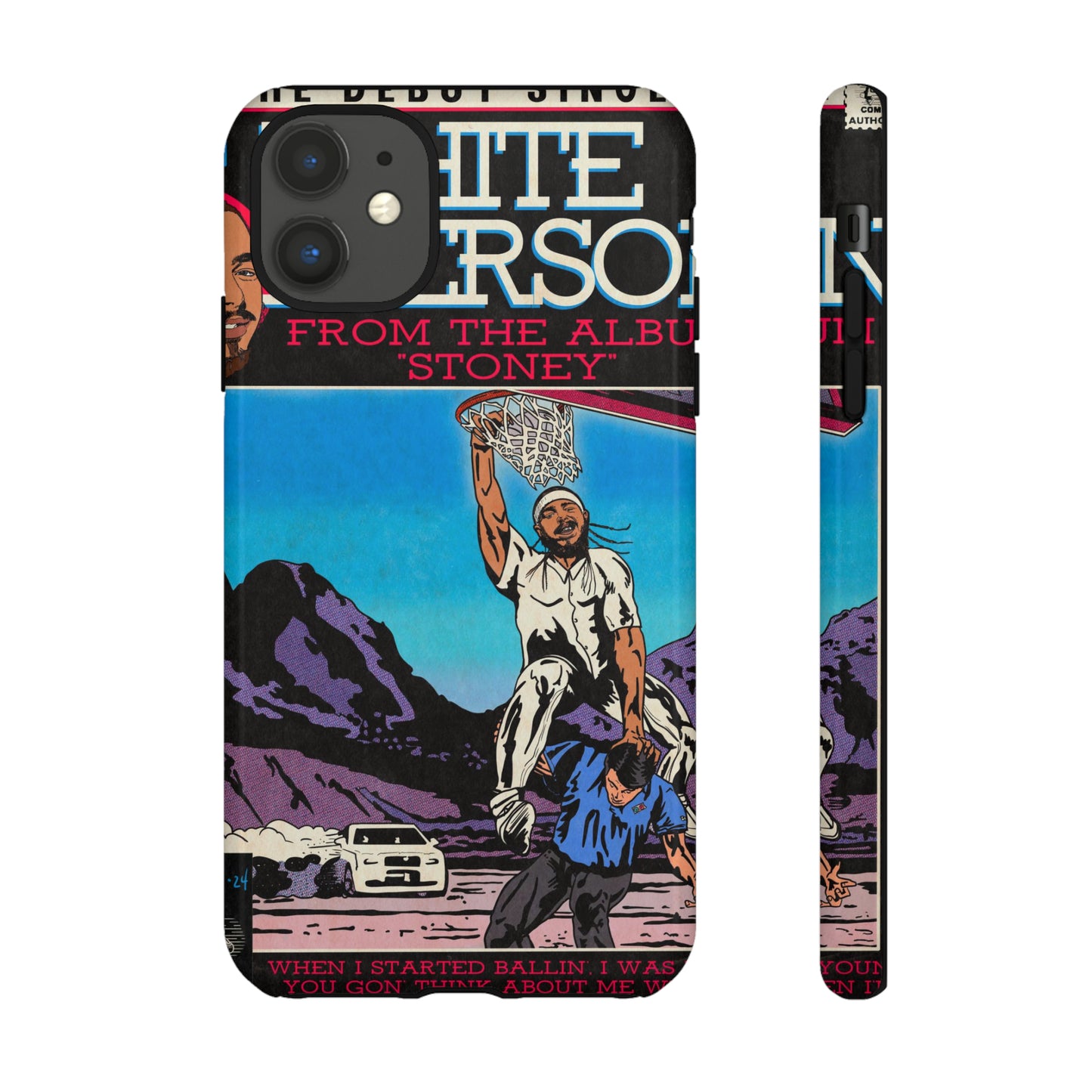 Post Malone - White Iverson - Tough Phone Cases