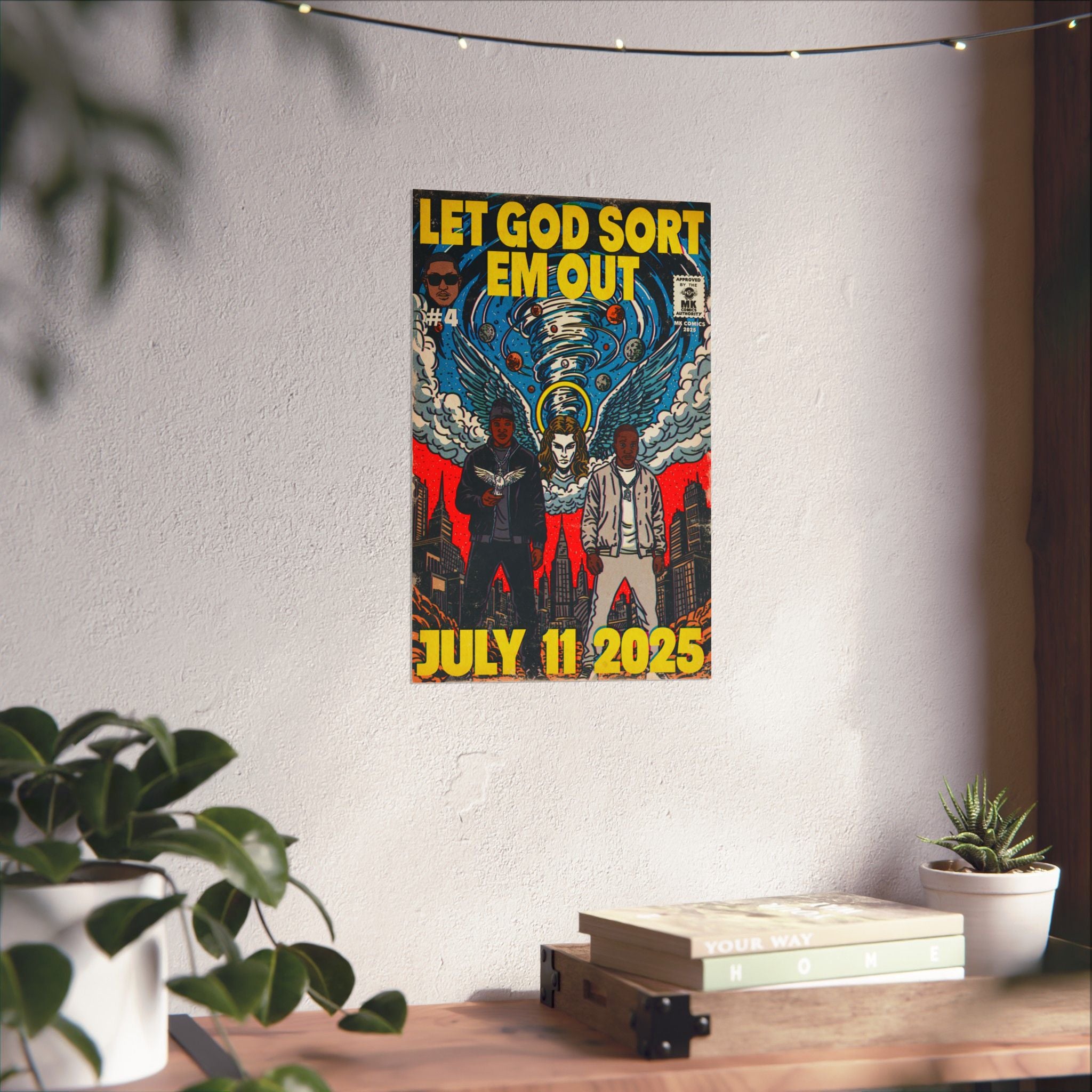 Let God Sort Em Out - Matte Vertical Posters
