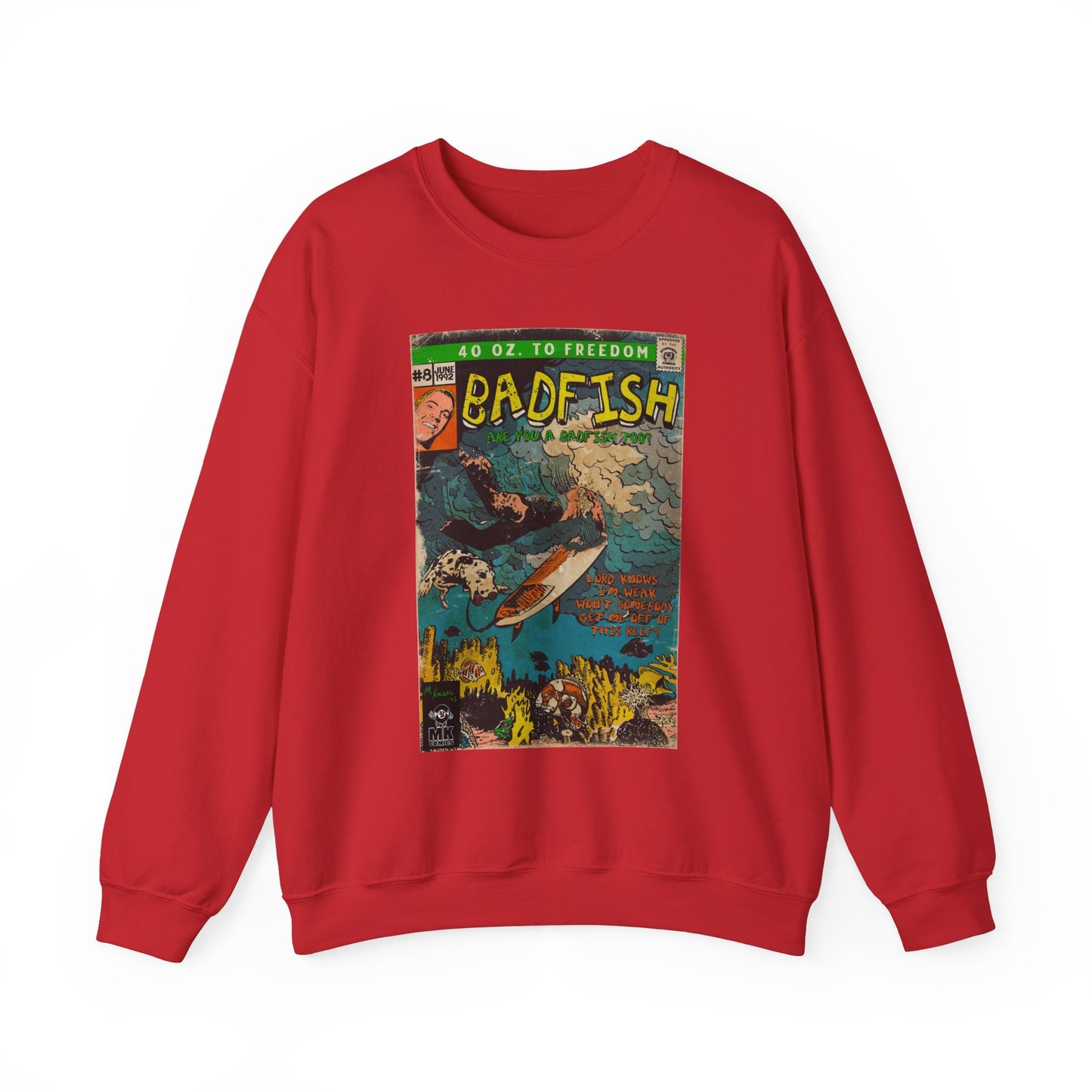 Badfish - Unisex Heavy Blend™ Crewneck Sweatshirt