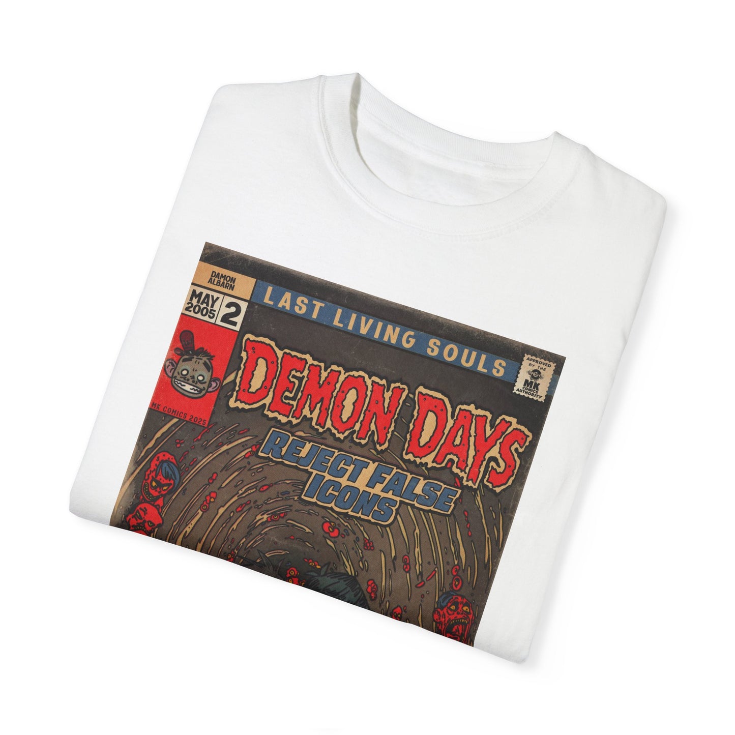 Demon Days - Unisex Garment-Dyed T-shirt