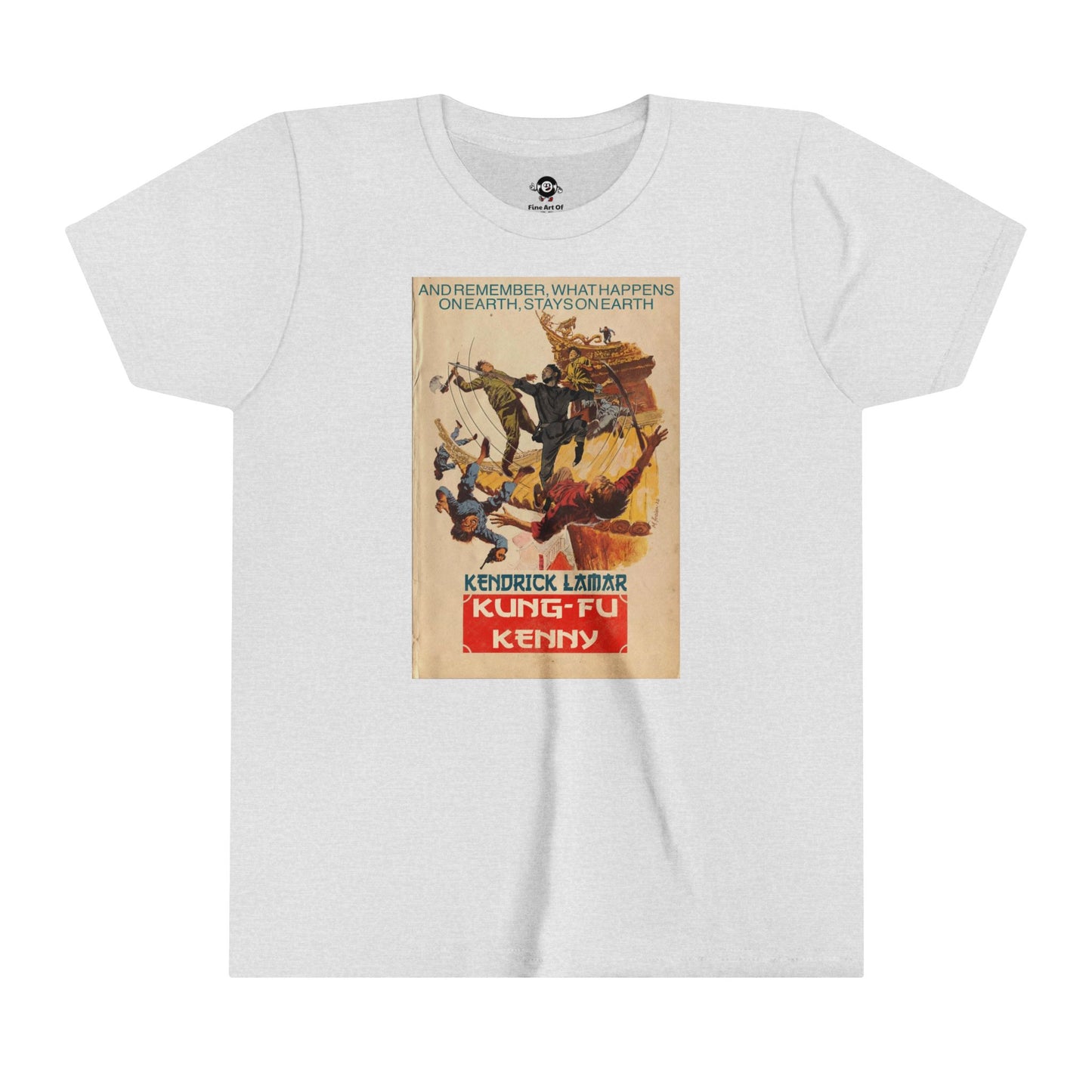 KIDS - Kendrick Lamar- Kung Fu Kenny - Youth Short Sleeve Tee
