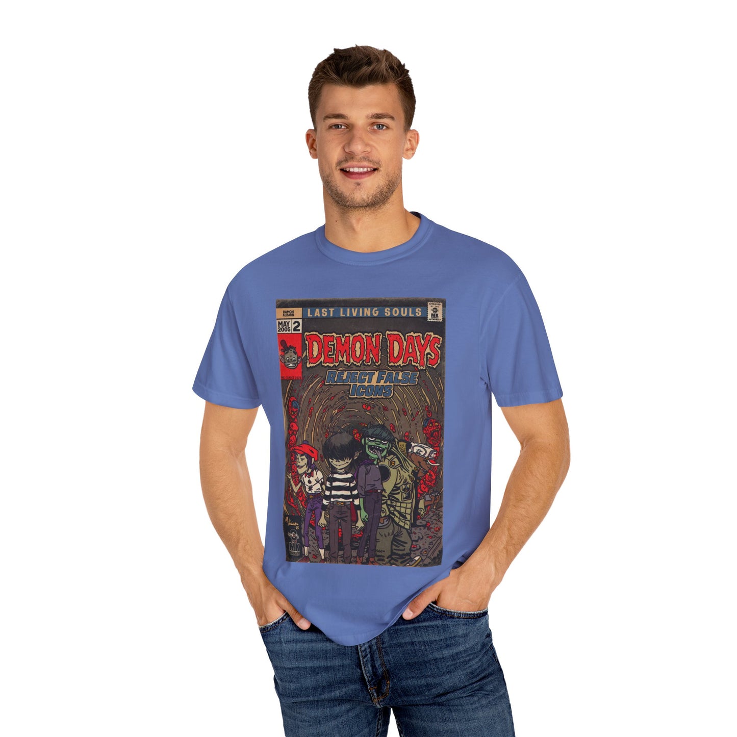 Demon Days - Unisex Garment-Dyed T-shirt