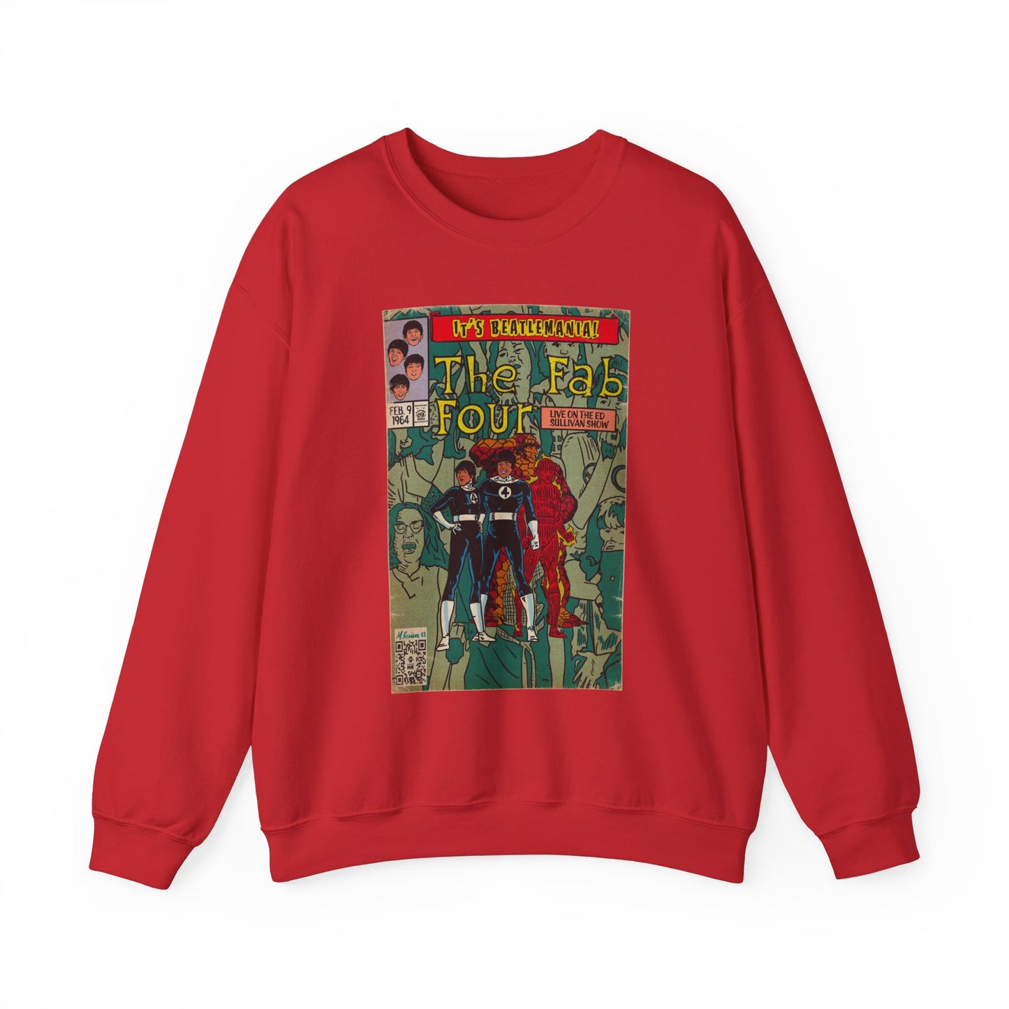 Beatlemania - Unisex Heavy Blend™ Crewneck Sweatshirt