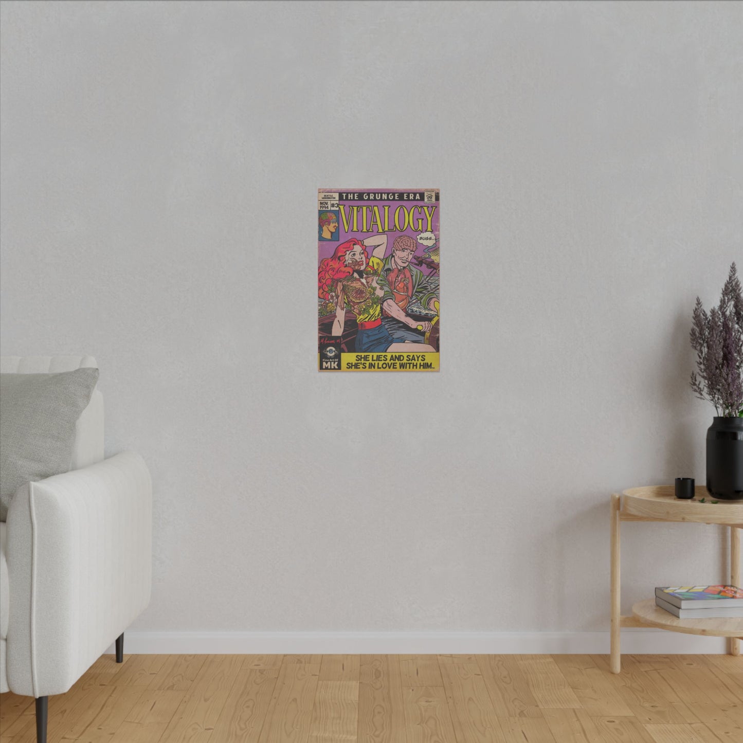 Vitalogy - Matte Canvas, Stretched, 0.75"