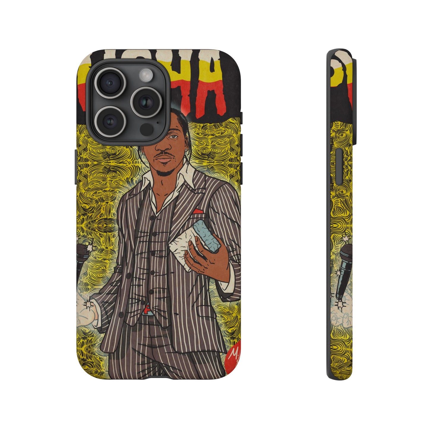 Pusha T - Comic Book Art - Tough Phone Cases