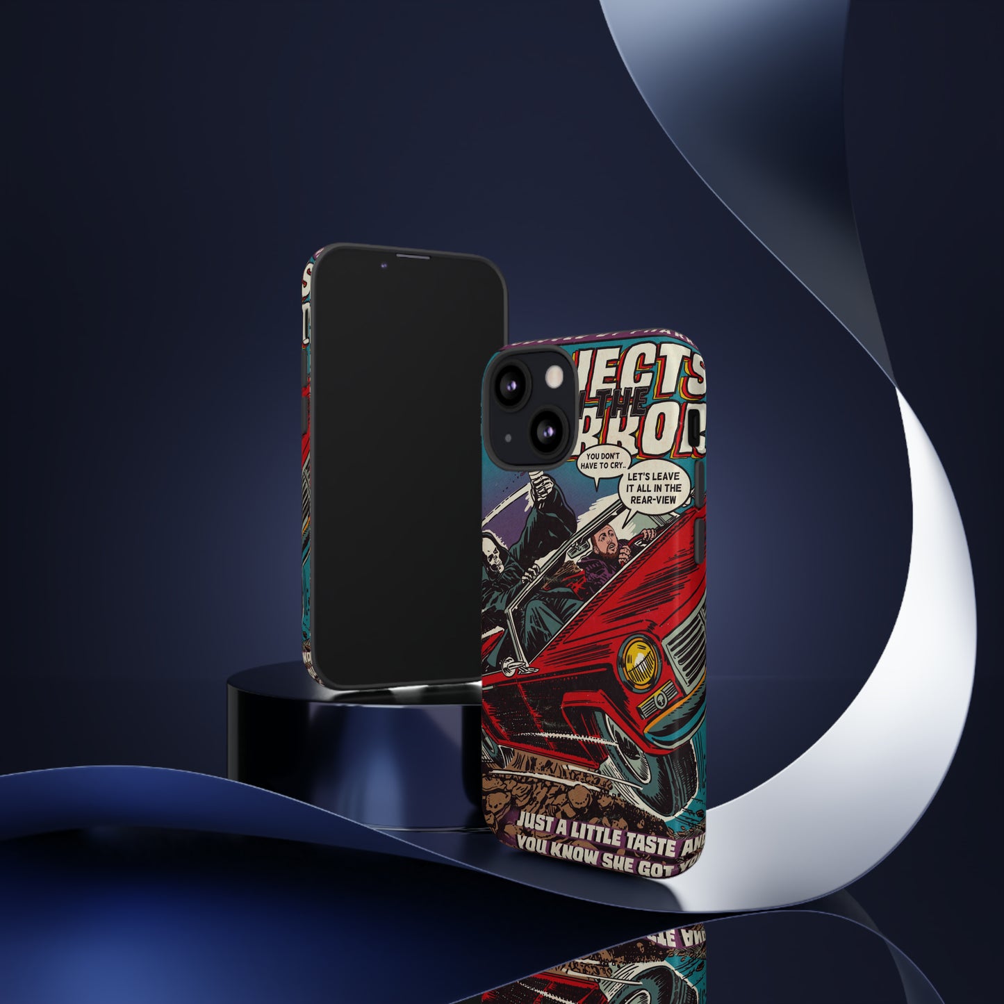 Objects in the Mirror - Tough Phone Cases