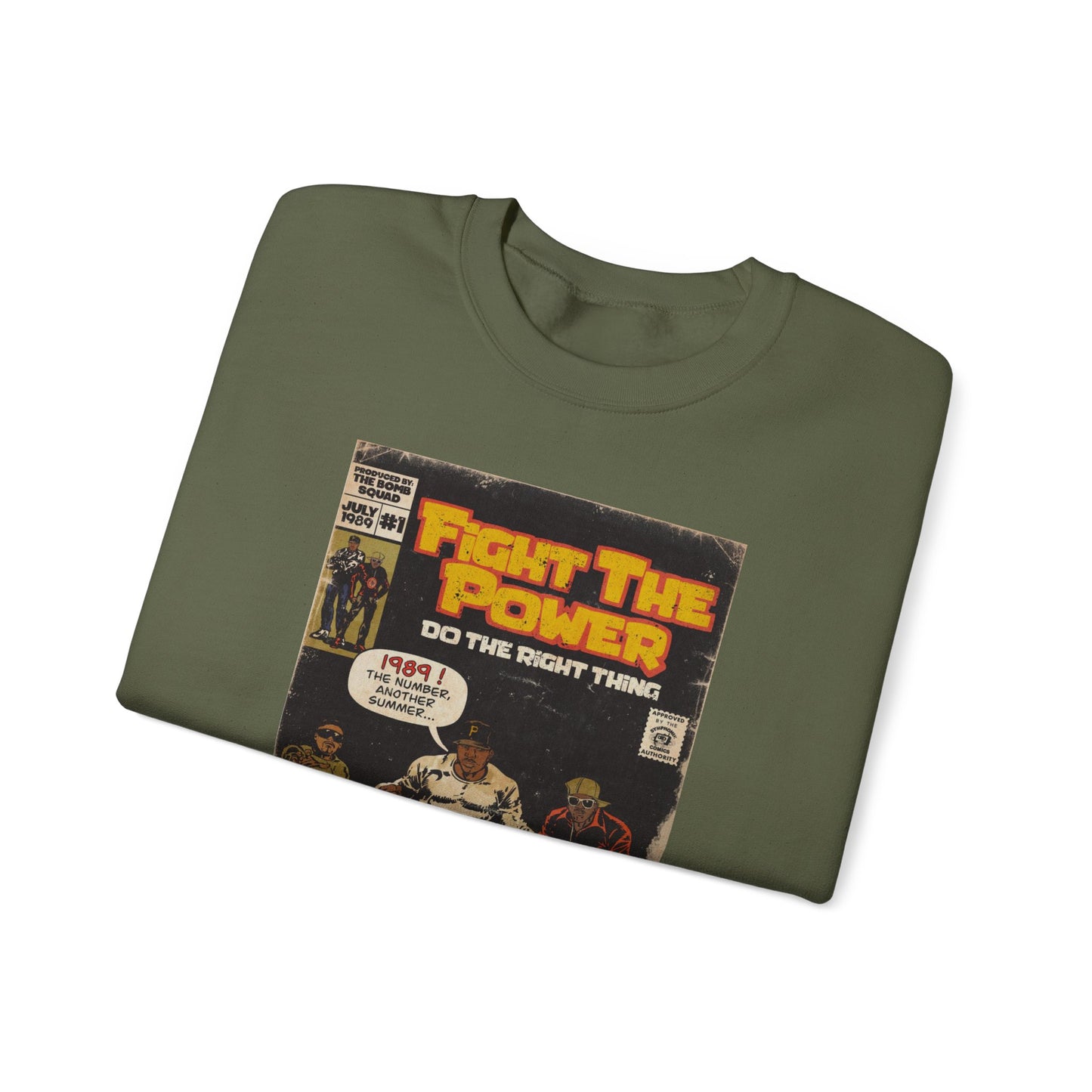 Public Enemy - Fight The Power - Unisex Heavy Blend™ Crewneck Sweatshirt