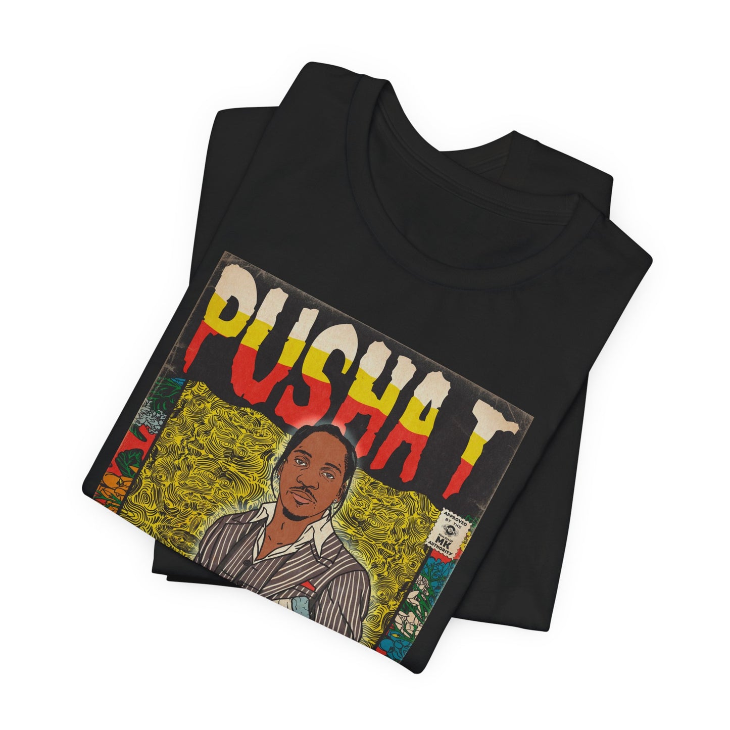 Pusha T - Comic Book Art - Unisex Jersey Short Sleeve Tee