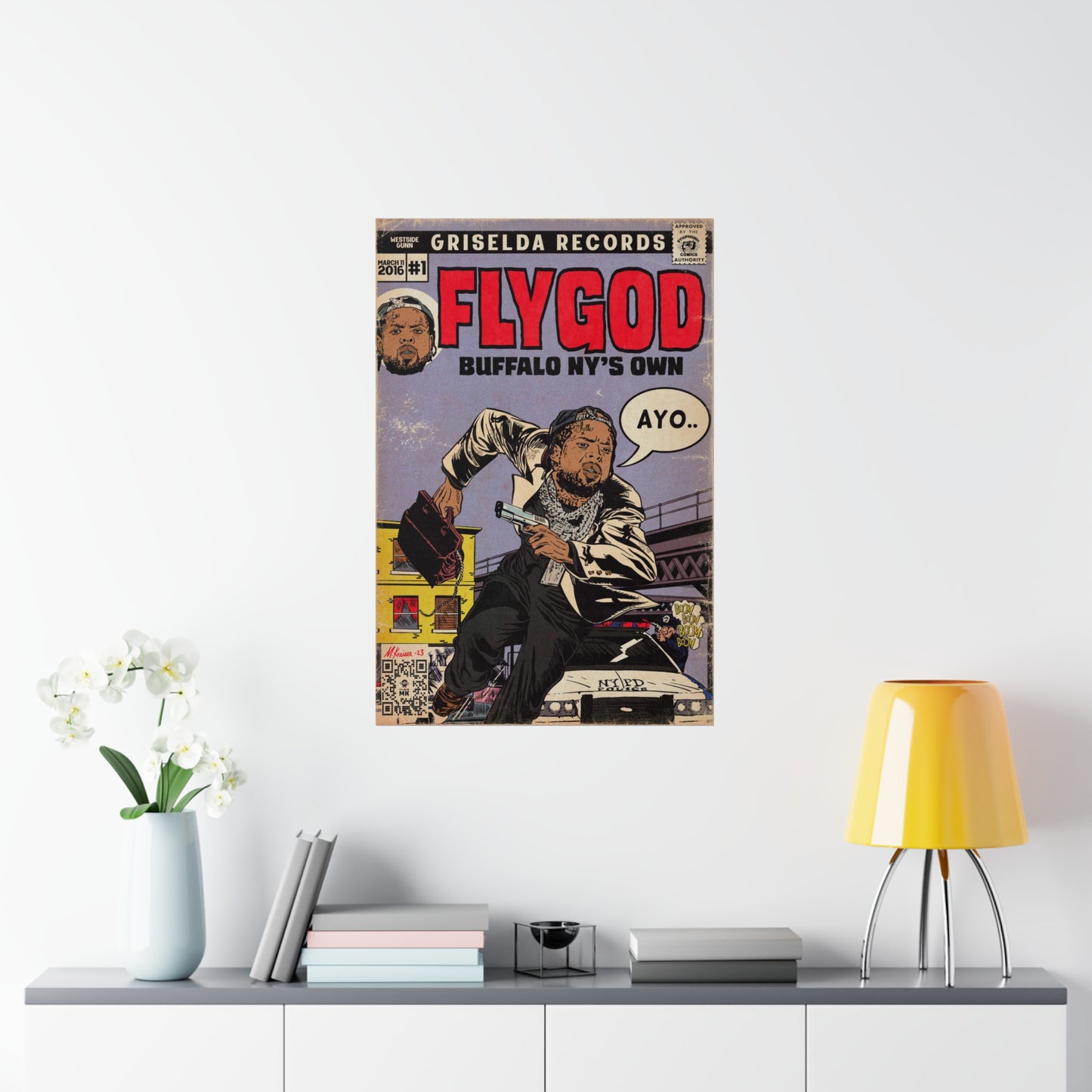 Westside Gunn - Flygod - Premium Matte Vertical Poster