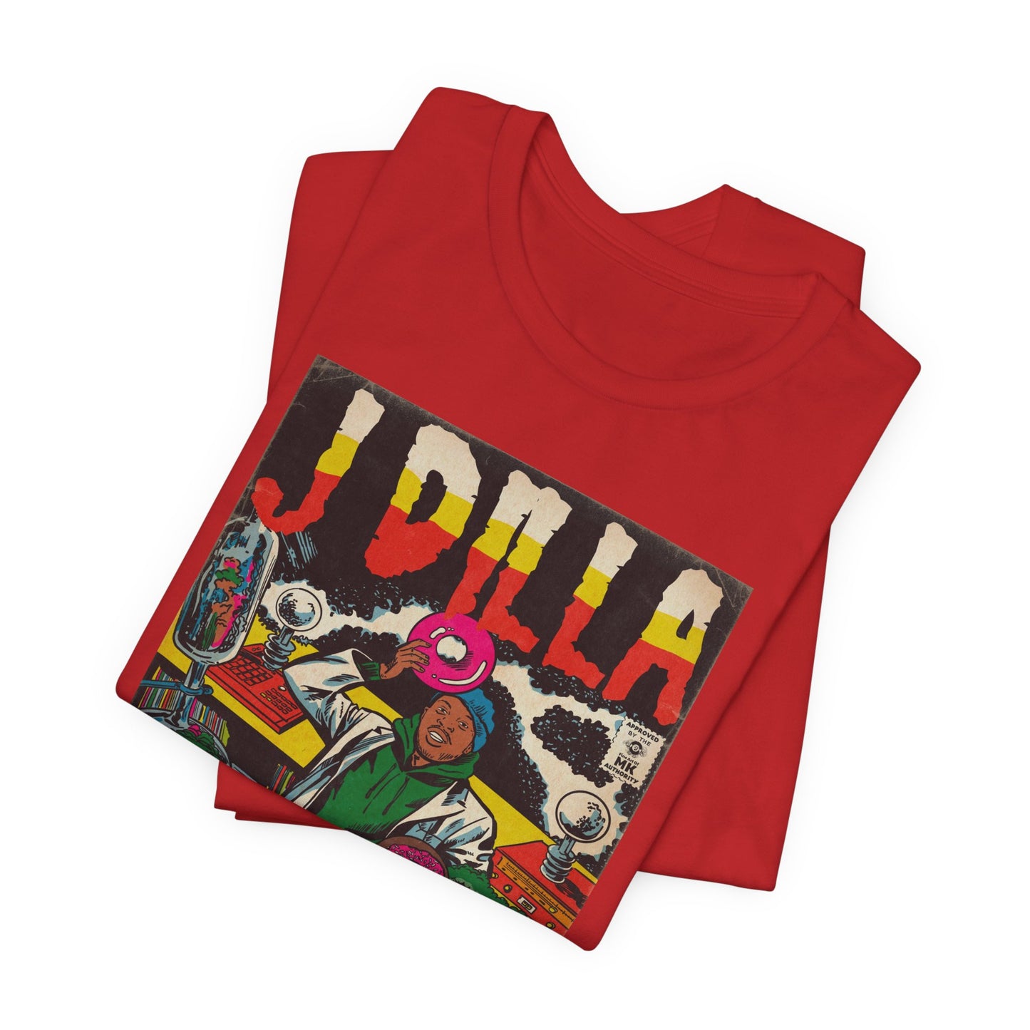 J Dilla - Comic Book Art - Unisex Jersey Short Sleeve Tee