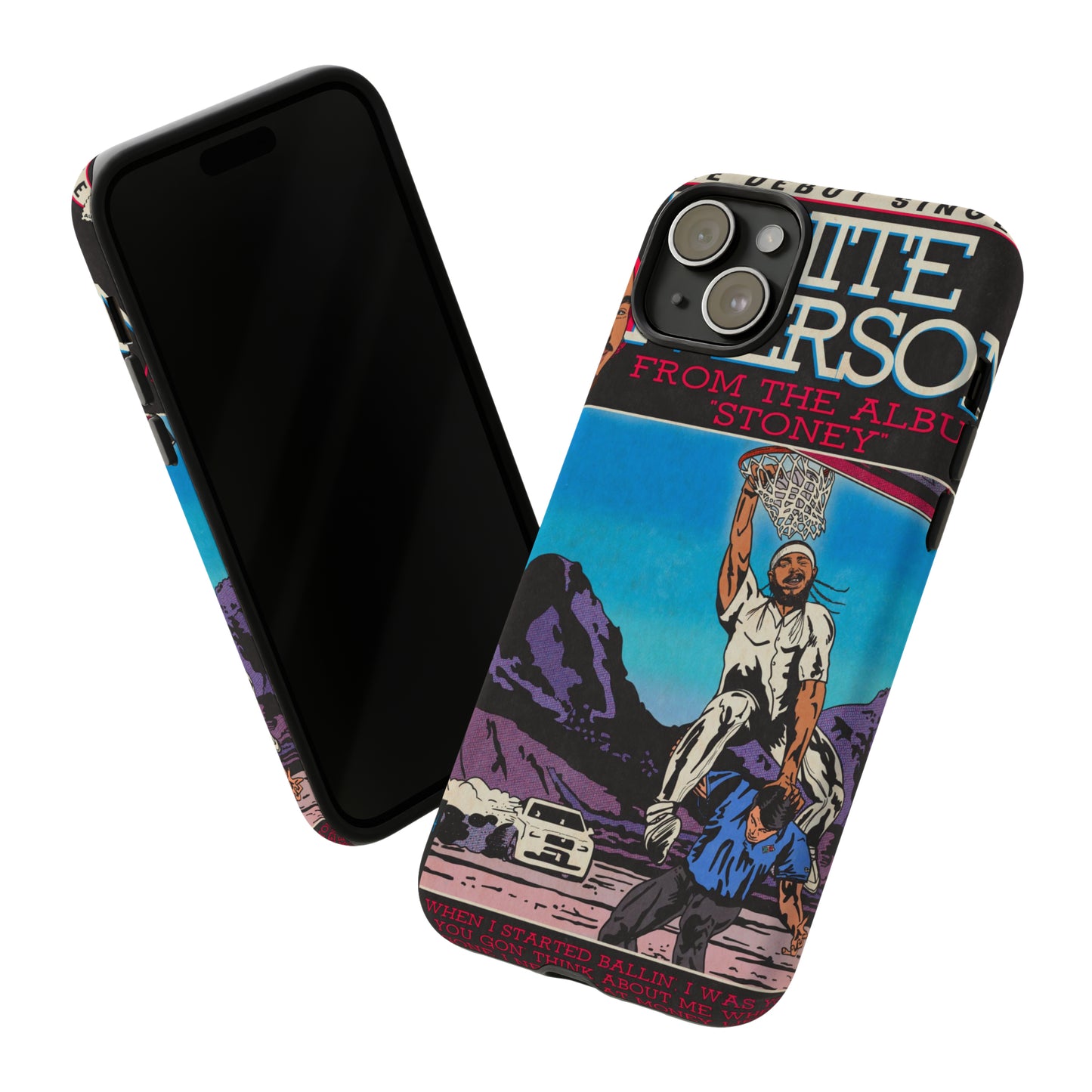 Post Malone - White Iverson - Tough Phone Cases