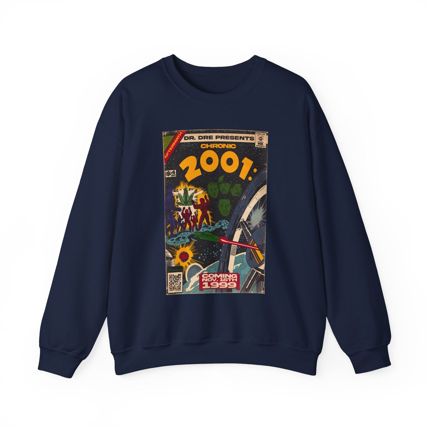 Dr. Dre - Chronic 2001 - Eminem, Snoop, Nate Dogg - Unisex Heavy Blend™ Crewneck Sweatshirt