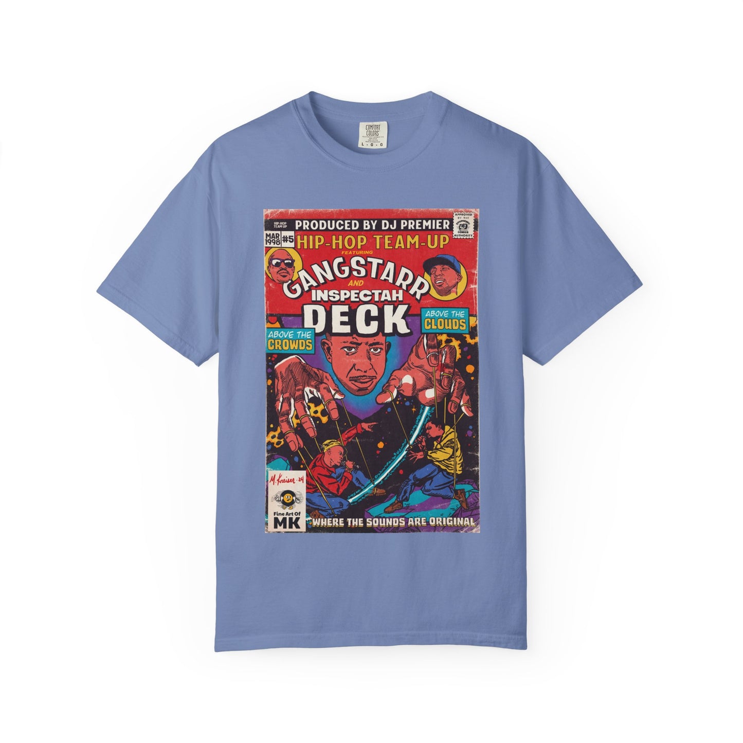 Above The Clouds - Unisex Comfort Colors T-shirt