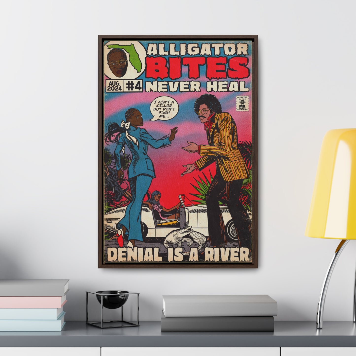 Doechii - Denial is a River - Alligator Bites - Gallery Canvas Wraps, Vertical Frame