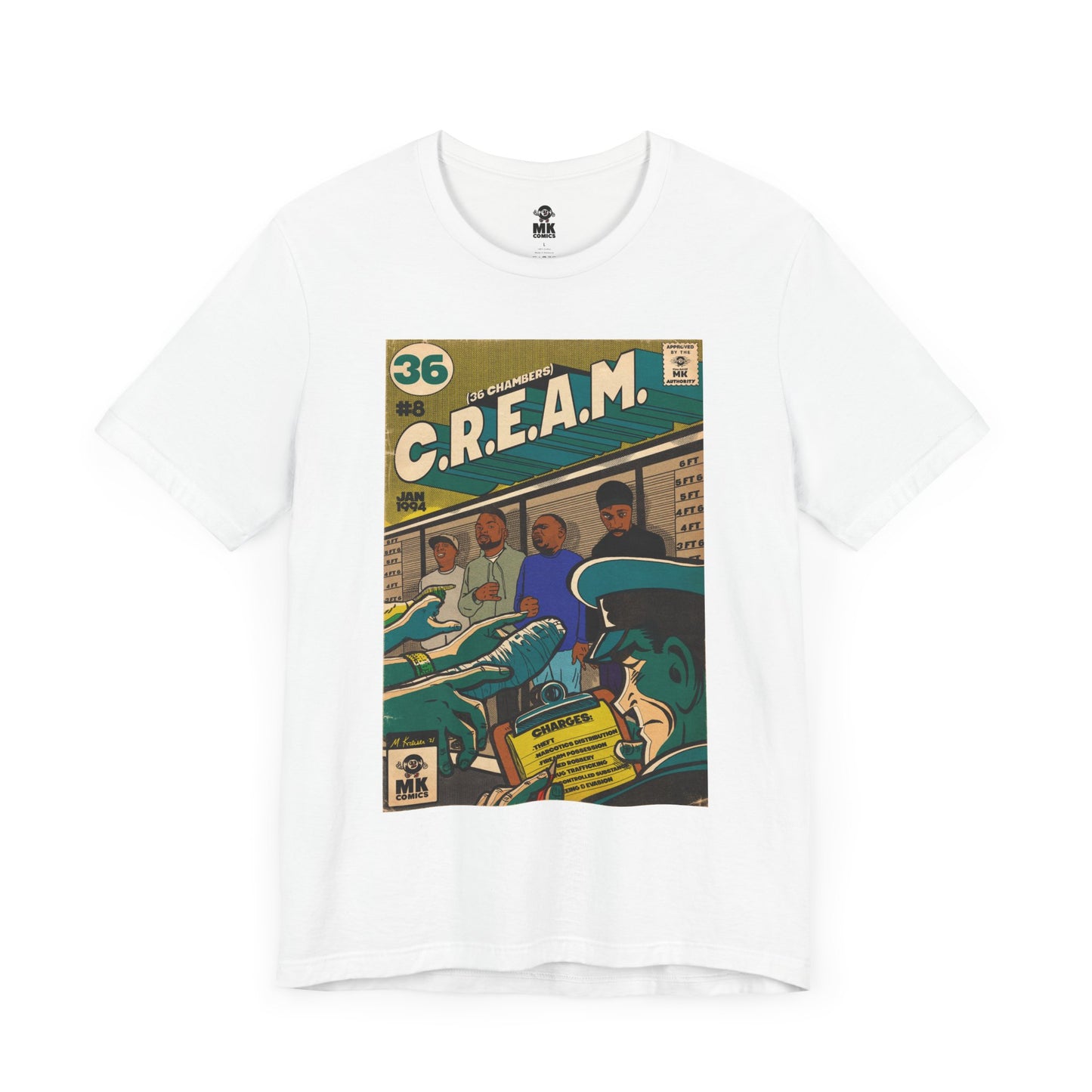 C.R.E.A.M - Unisex Jersey Short Sleeve Teem