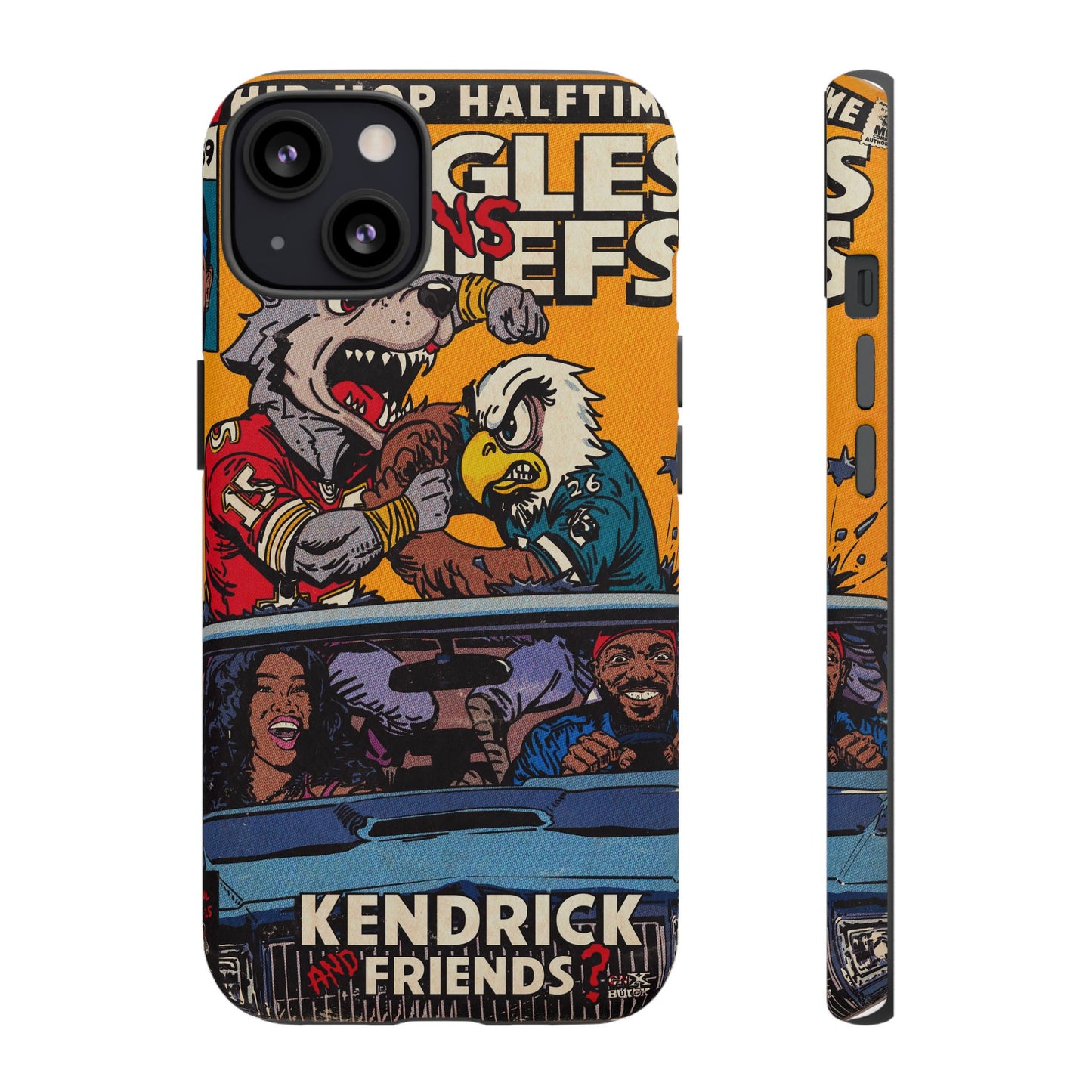 Kendrick & SZA - 2025 Halftime - Eagles vs Chiefs - Tough Phone Cases