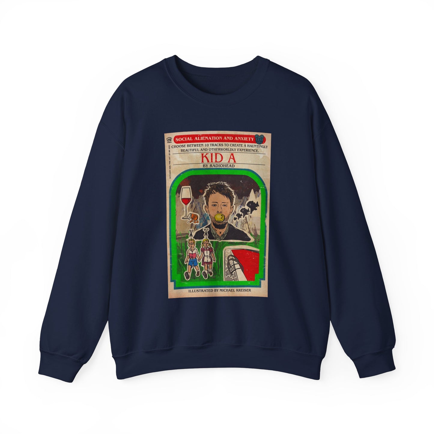 Kid A - Unisex Heavy Blend™ Crewneck Sweatshirt