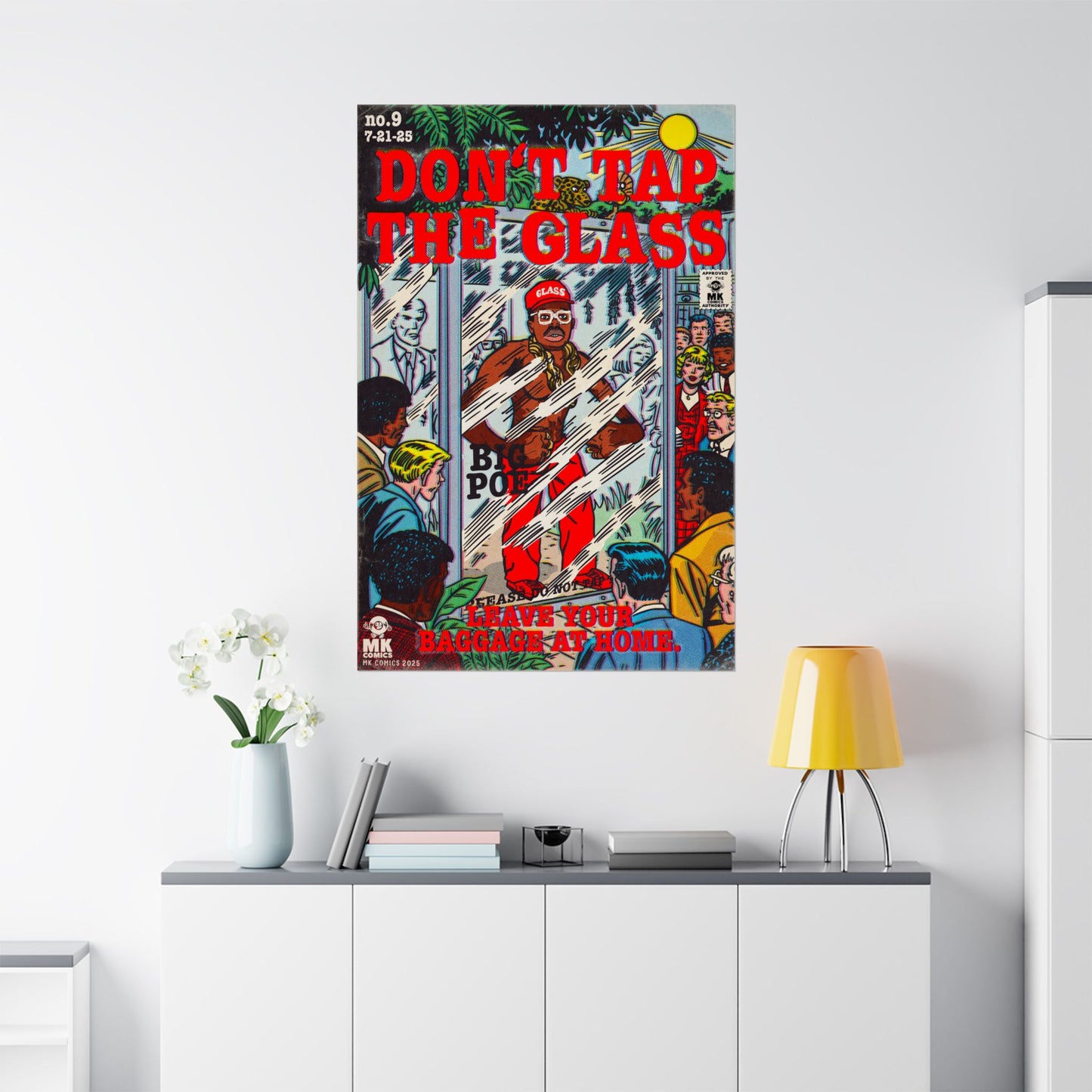 Don't Tap The Glass -Matte Vertical Posters