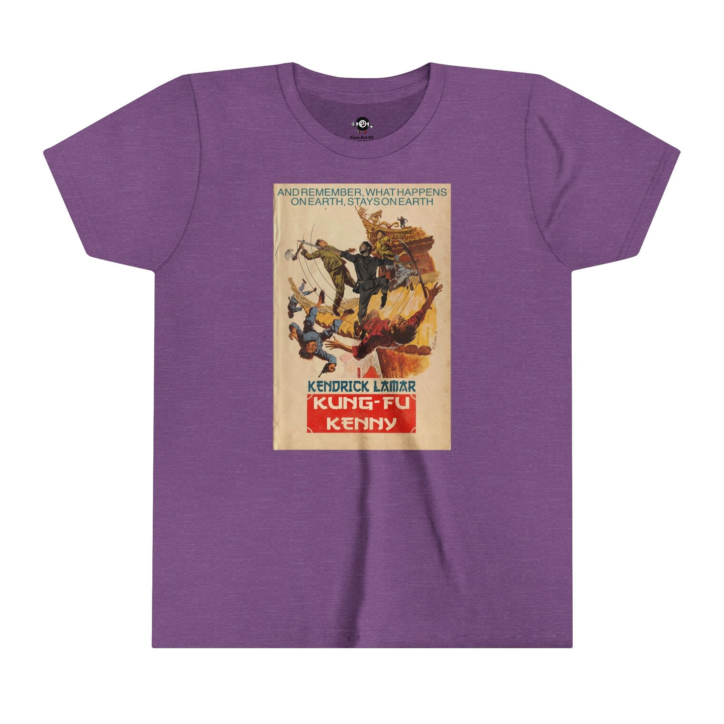 KIDS - Kendrick Lamar- Kung Fu Kenny - Youth Short Sleeve Tee