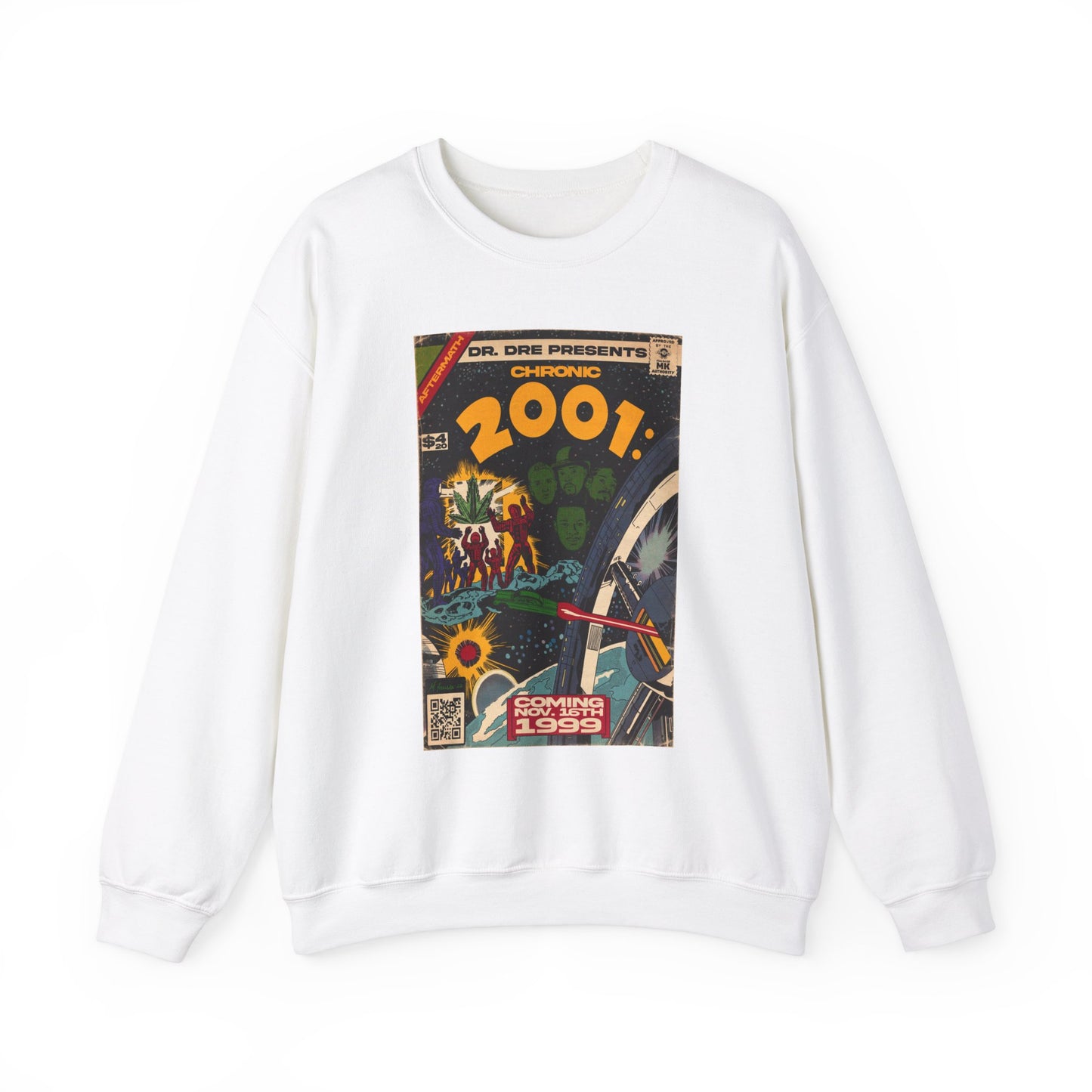Dr. Dre - Chronic 2001 - Eminem, Snoop, Nate Dogg - Unisex Heavy Blend™ Crewneck Sweatshirt