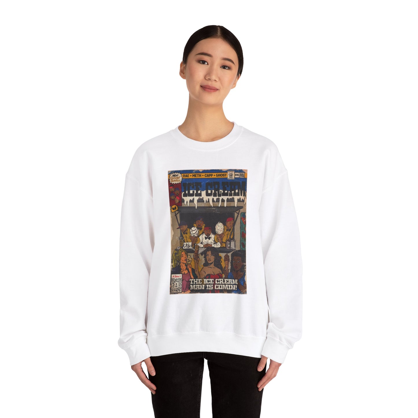 Raekwon- Ice Cream - Unisex Heavy Blend™ Crewneck Sweatshirt