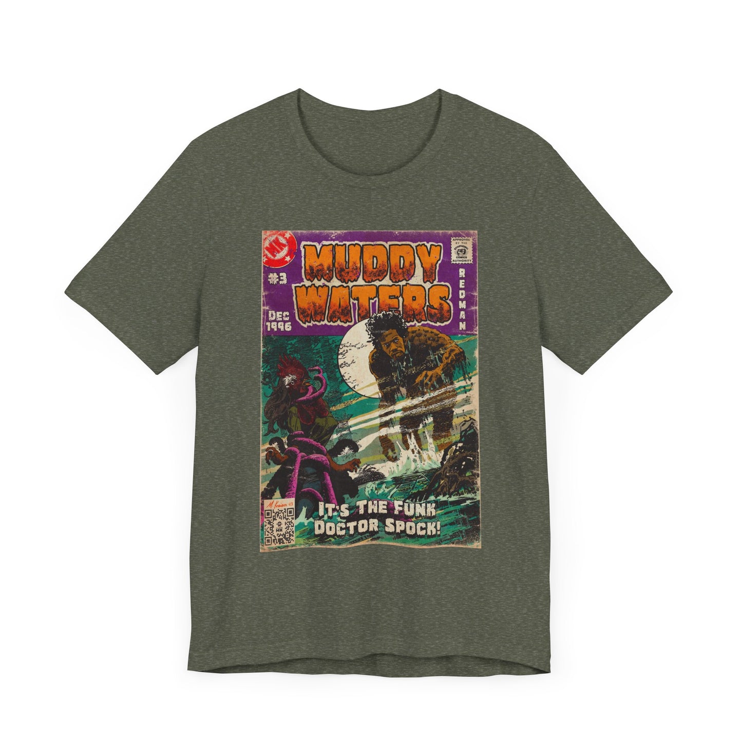 Redman - Muddy Waters - Unisex Jersey Short Sleeve Tee
