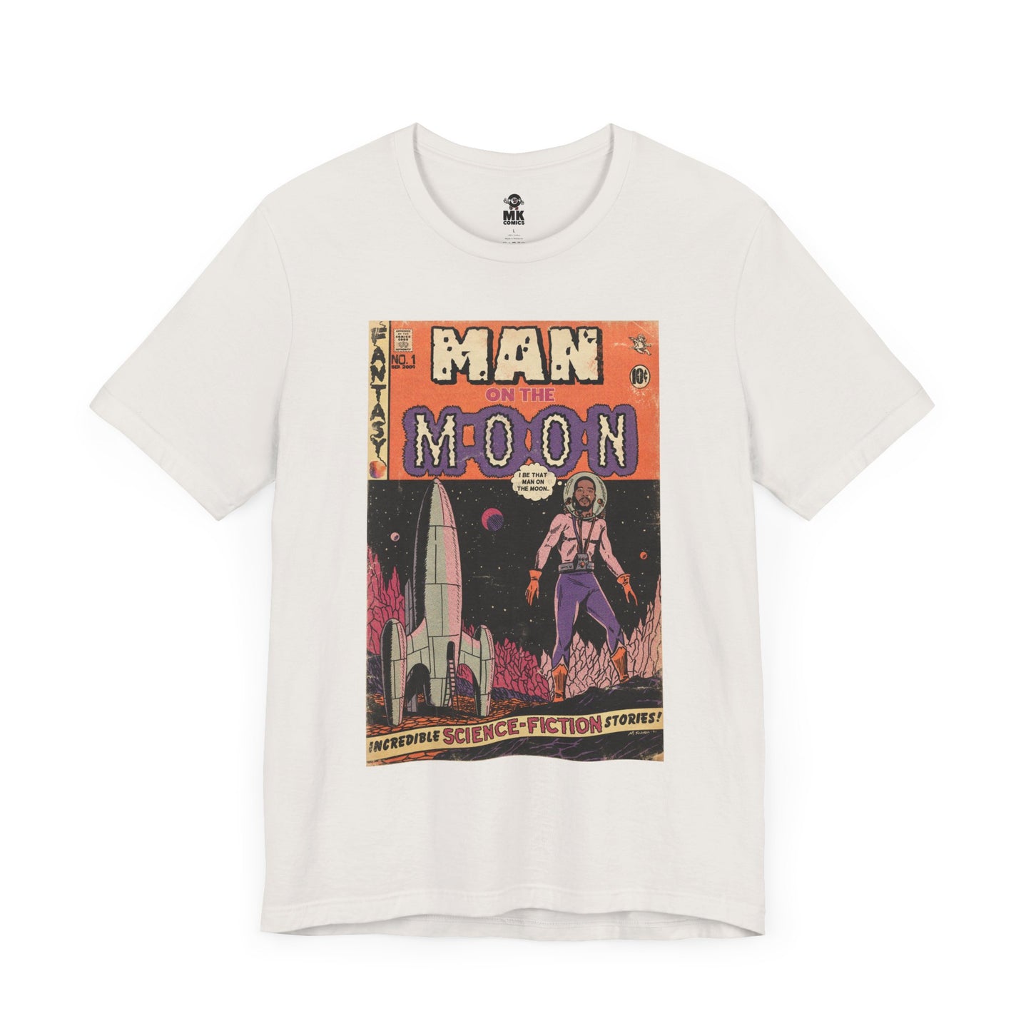 Man On The Moon - Unisex Jersey T-Shirt