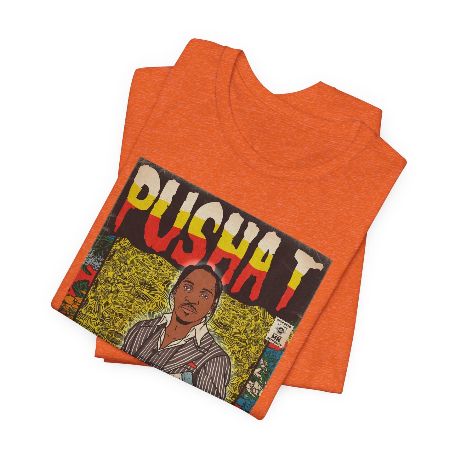 Pusha T - Comic Book Art - Unisex Jersey Short Sleeve Tee