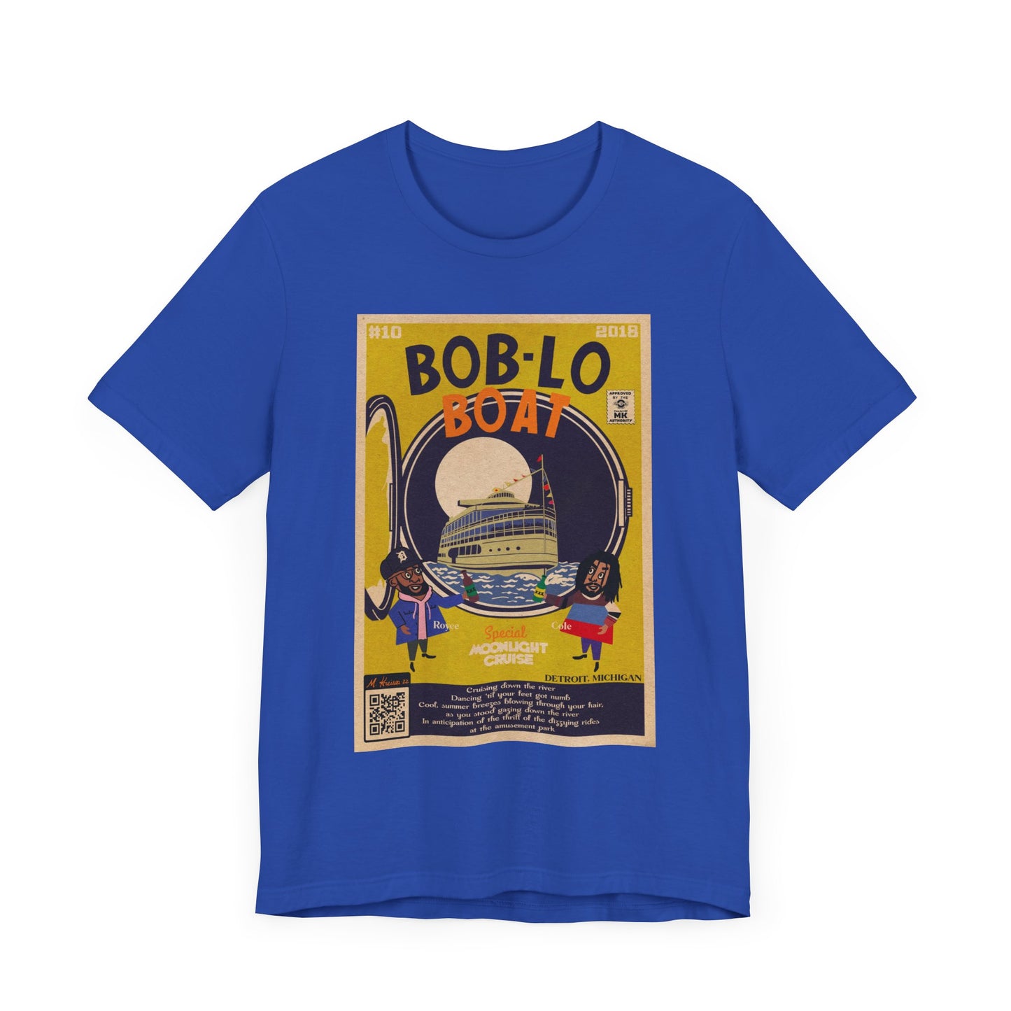 Royce & Cole - Boblo Boat - Unisex Jersey Short Sleeve Tee