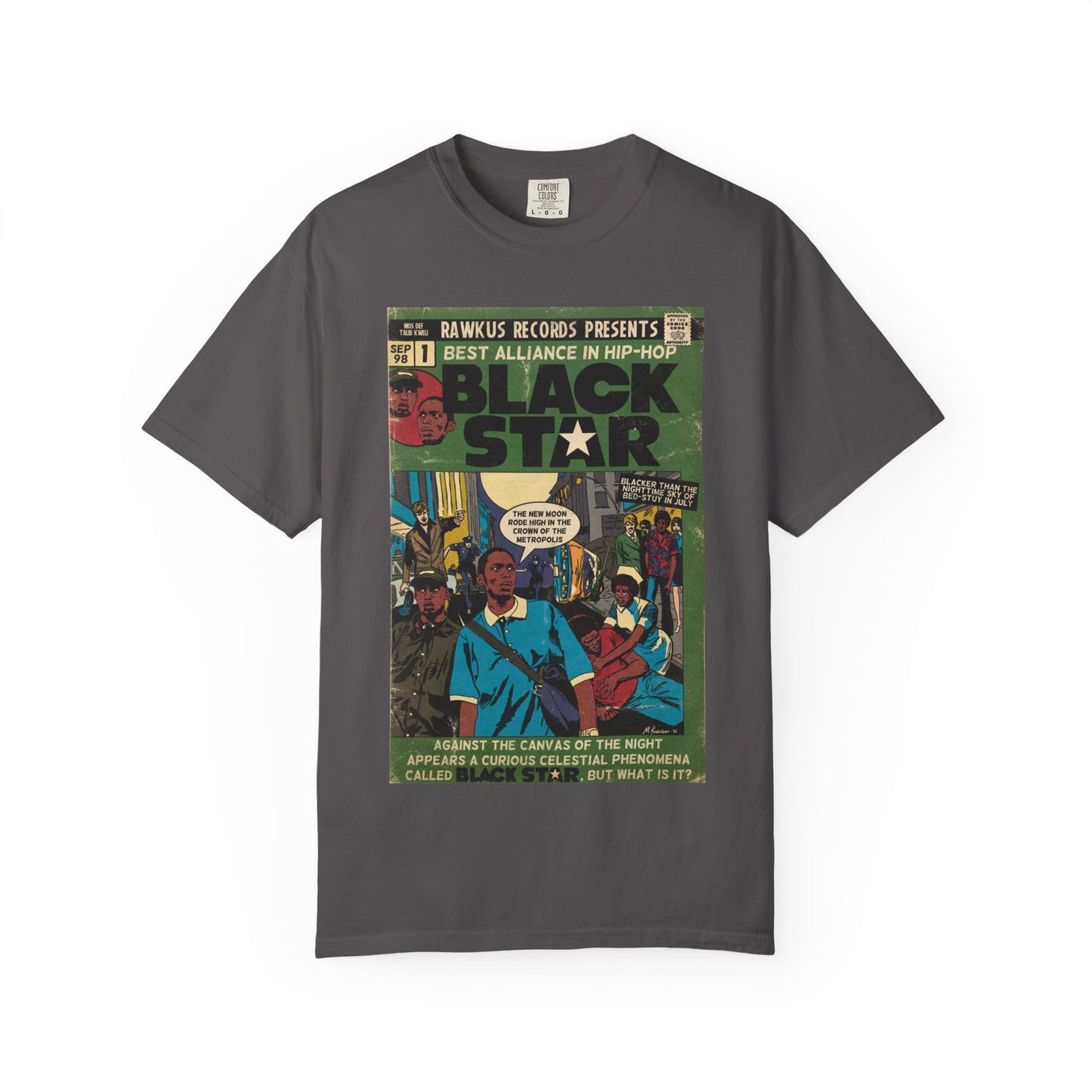 Mos Def & Talib Kweli - Black Star - Unisex Comfort Colors T-shirt