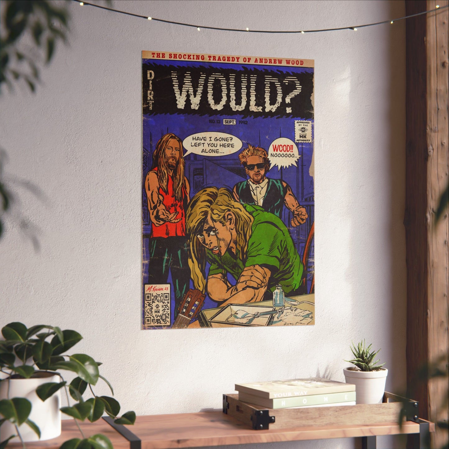 Alice In Chains - Would? - Vertical Matte Poster