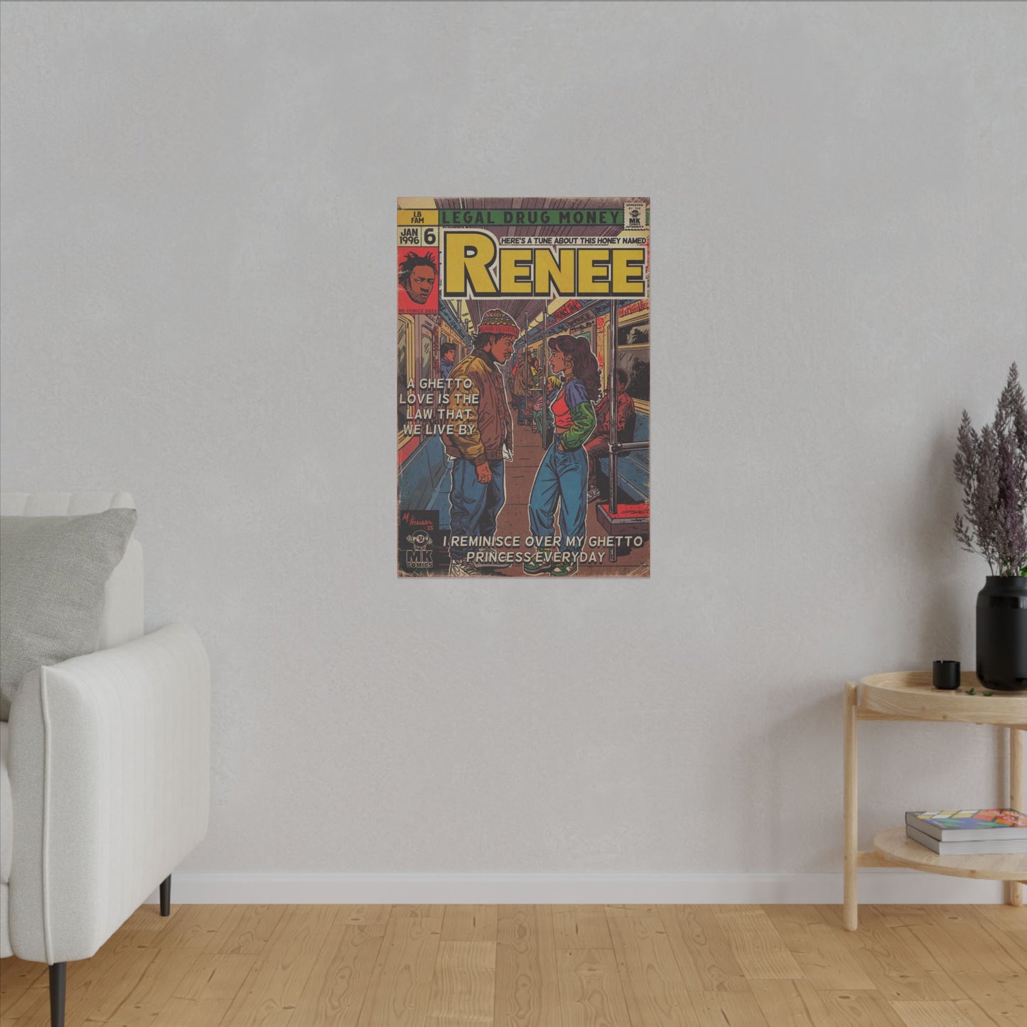 Lost Boyz - Renee - Matte Canvas, Stretched, 0.75" (Multi-Size)