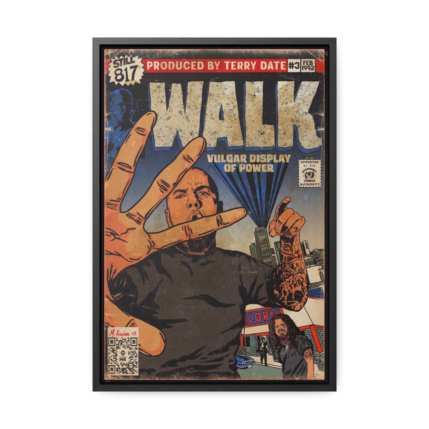 Pantera - Walk - Gallery Canvas Wraps, Vertical Frame