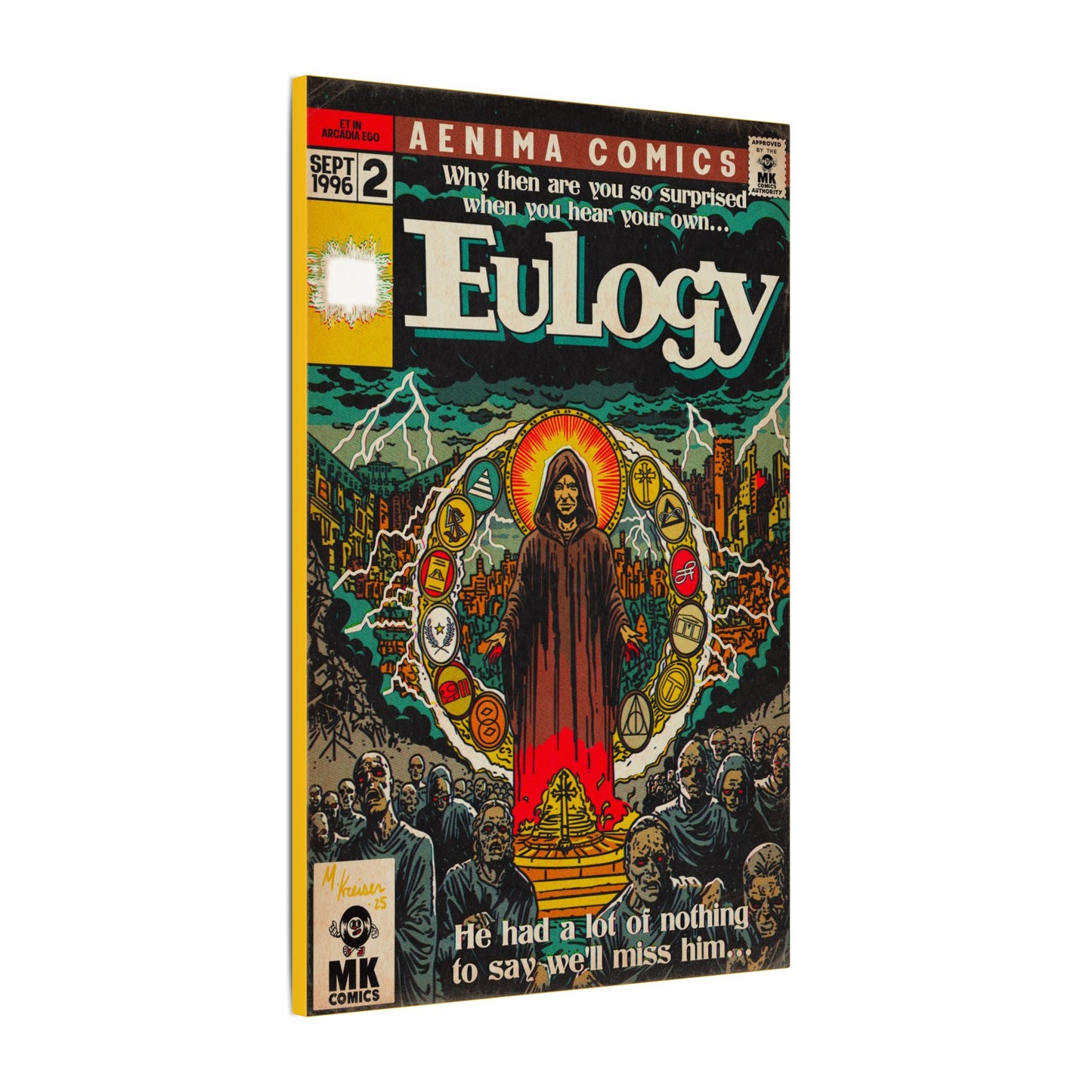 Eulogy - Matte Canvas, Stretched, 0.75" (Multi-Size)