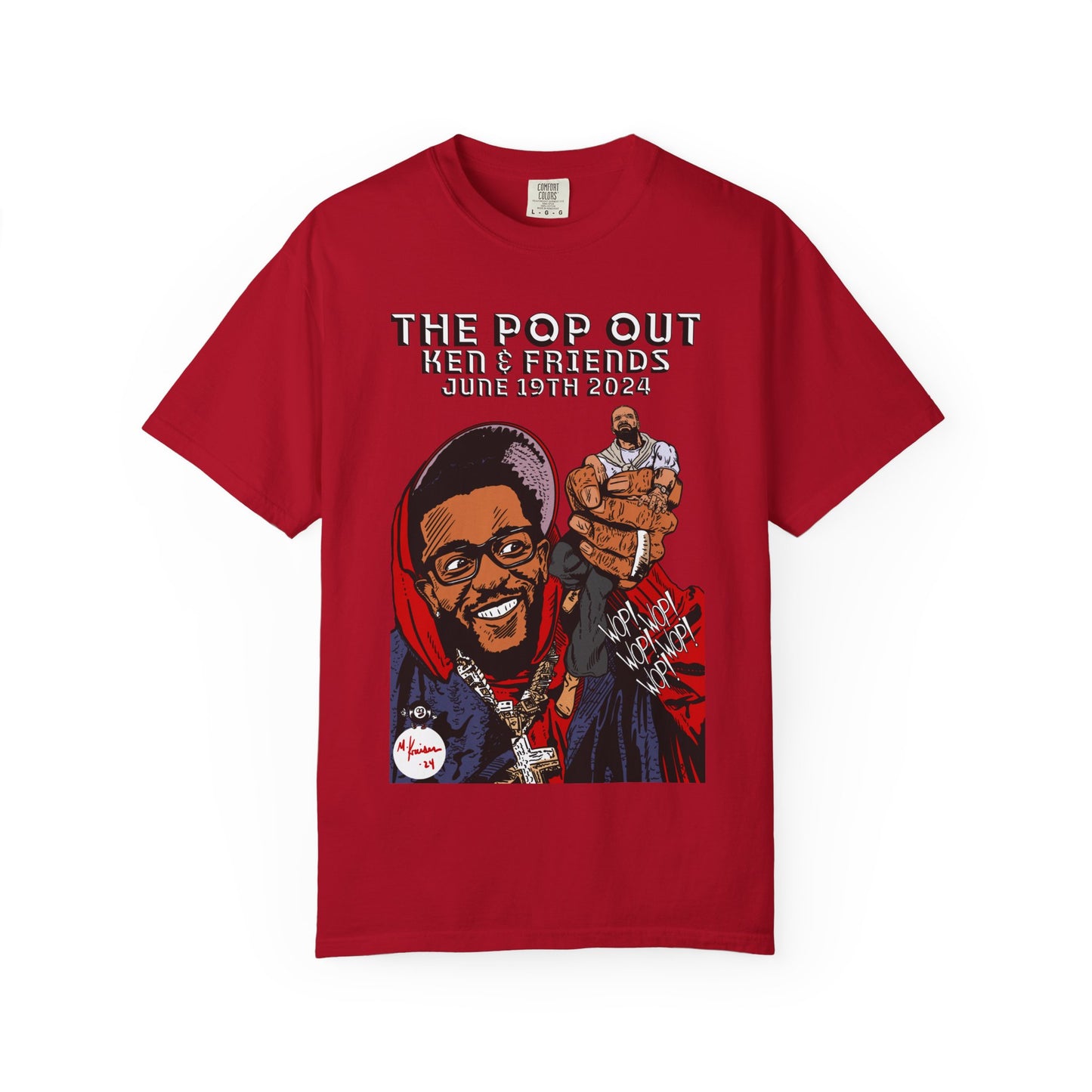 Kendrick Lamar - The Pop Out - Unisex Comfort Colors T-shirt