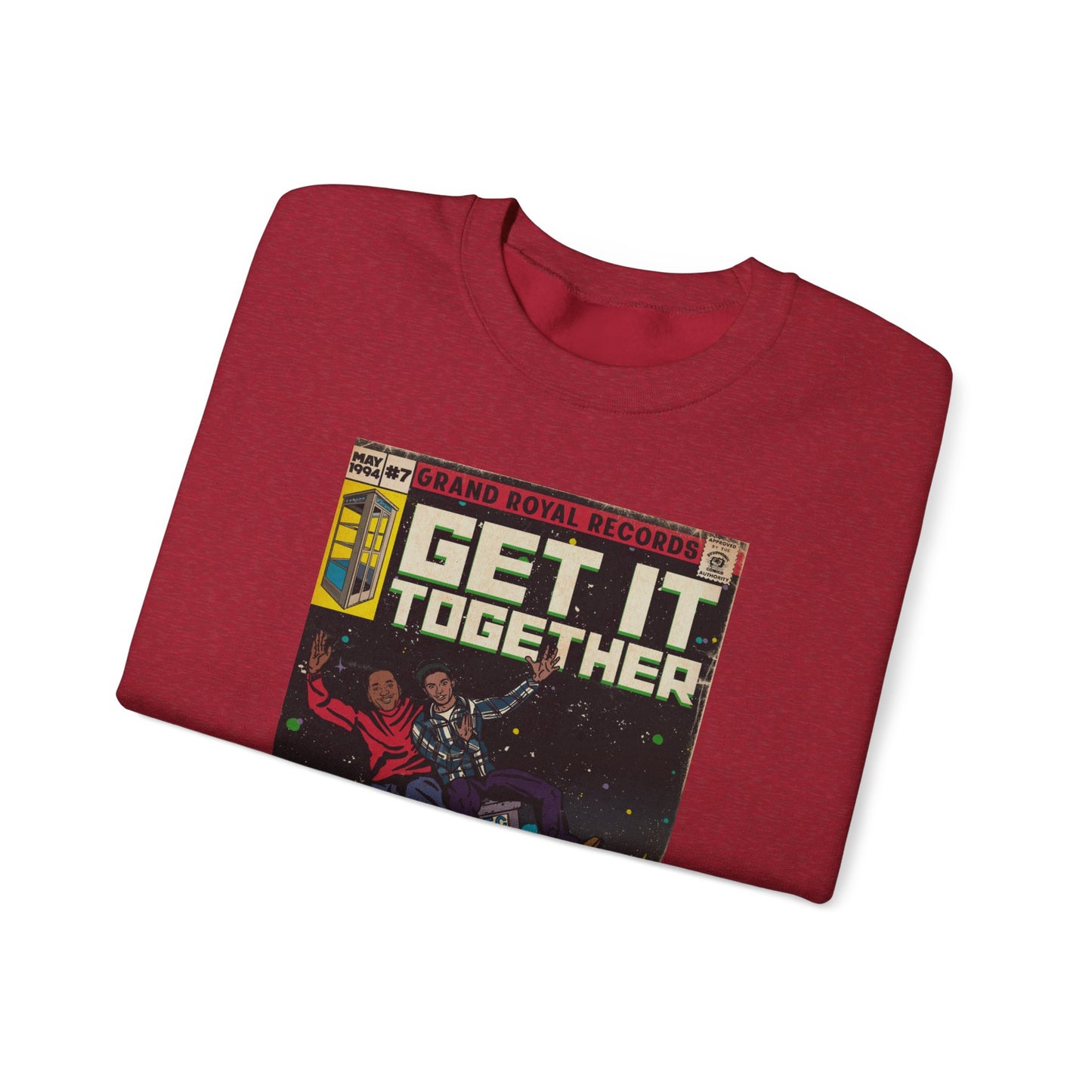 Beastie Boys & Q-Tip - Get it Together - Unisex Heavy Blend™ Crewneck Sweatshirt