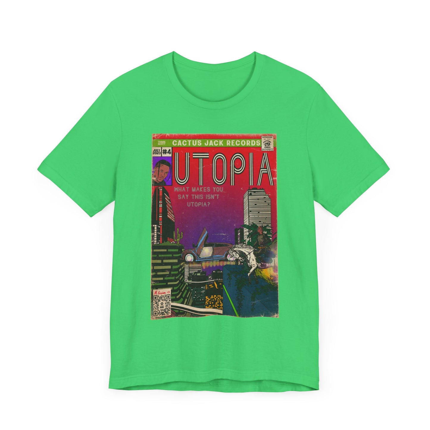 Travis Scott - Utopia - Unisex Jersey Short Sleeve Tee