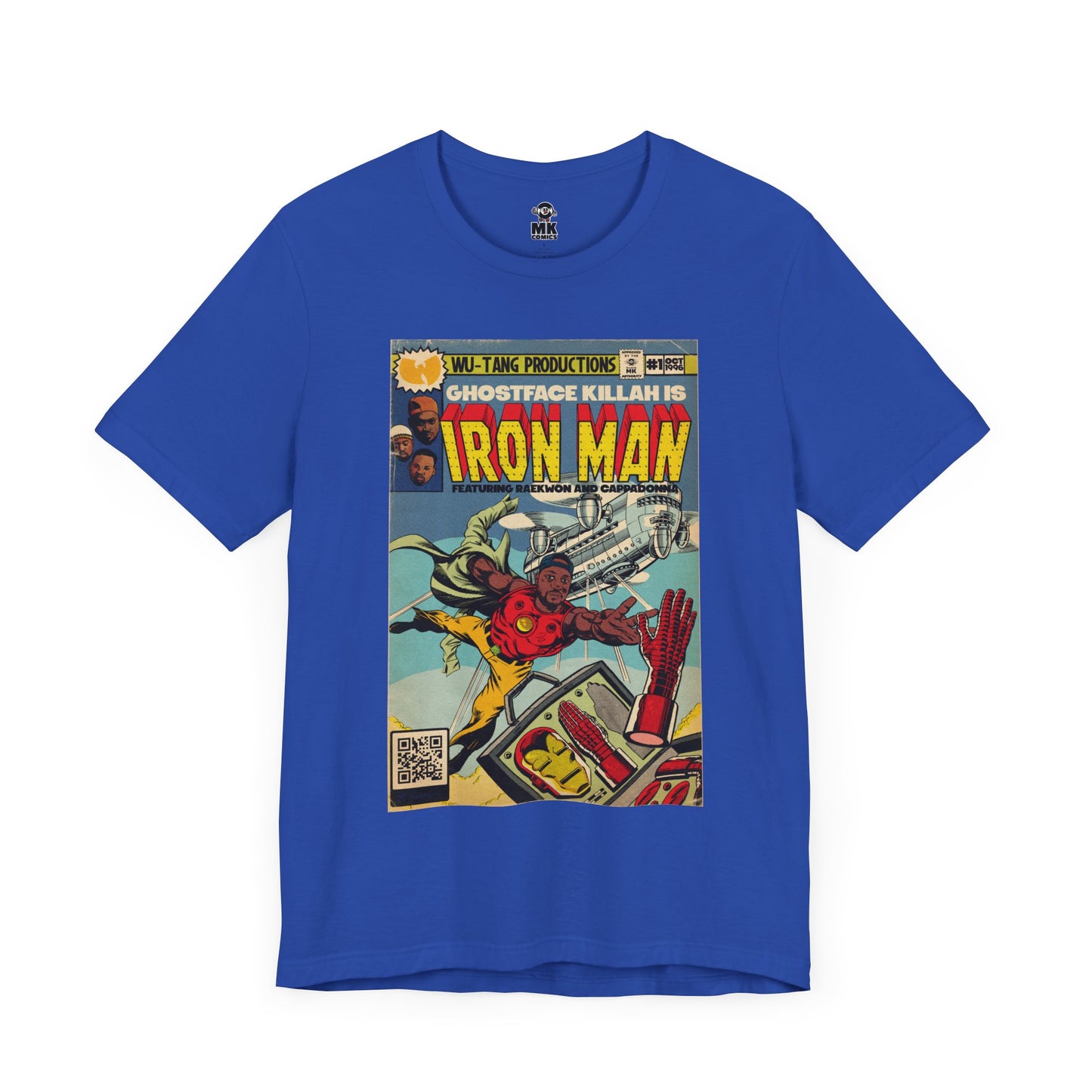 Ghostface - Iron Man - Unisex Jersey Short Sleeve Tee