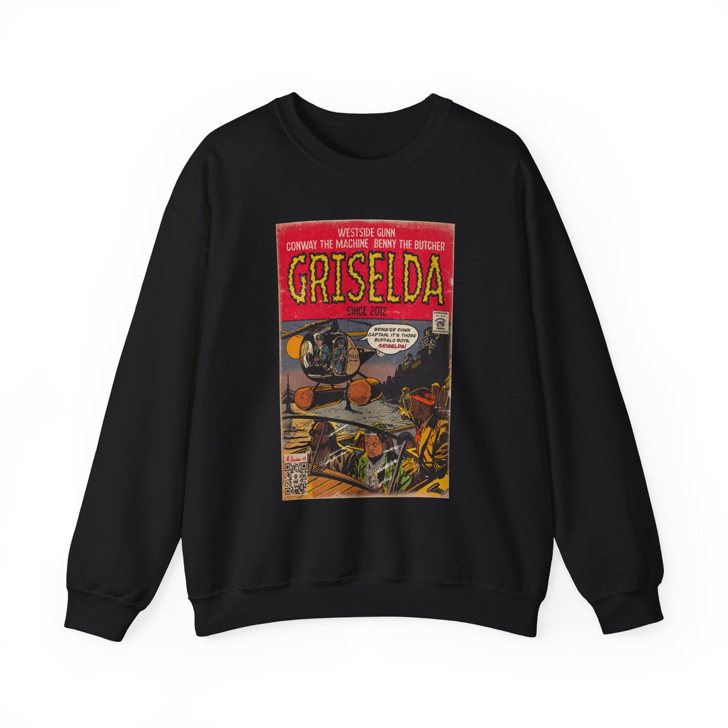 Griselda - Comic Book Art - Unisex Heavy Blend™ Crewneck Sweatshirt