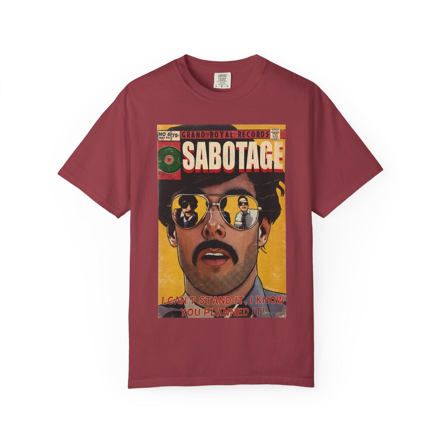 Beastie Boys - Sabotage - Unisex Comfort Colors T-shirt