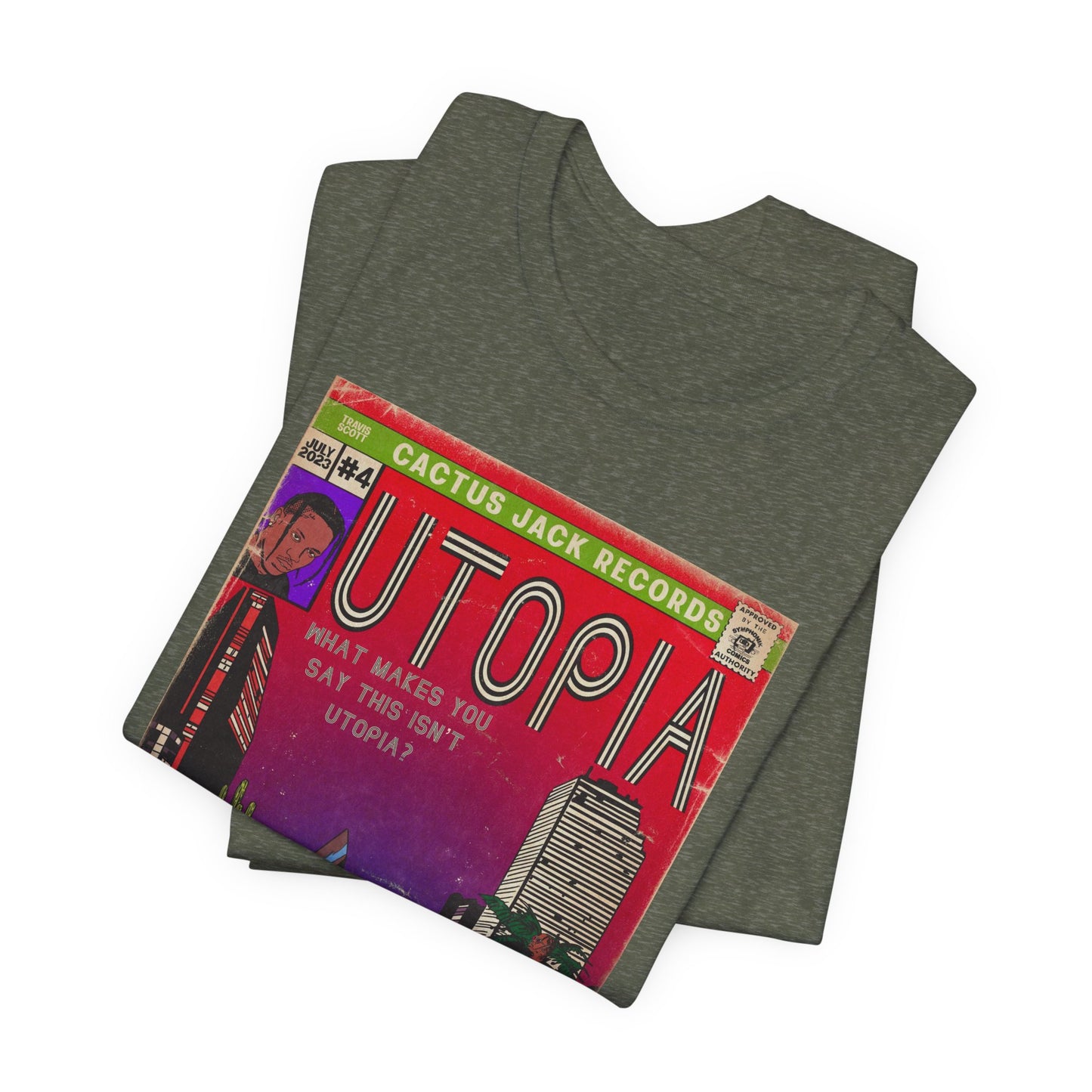 Travis Scott - Utopia - Unisex Jersey Short Sleeve Tee