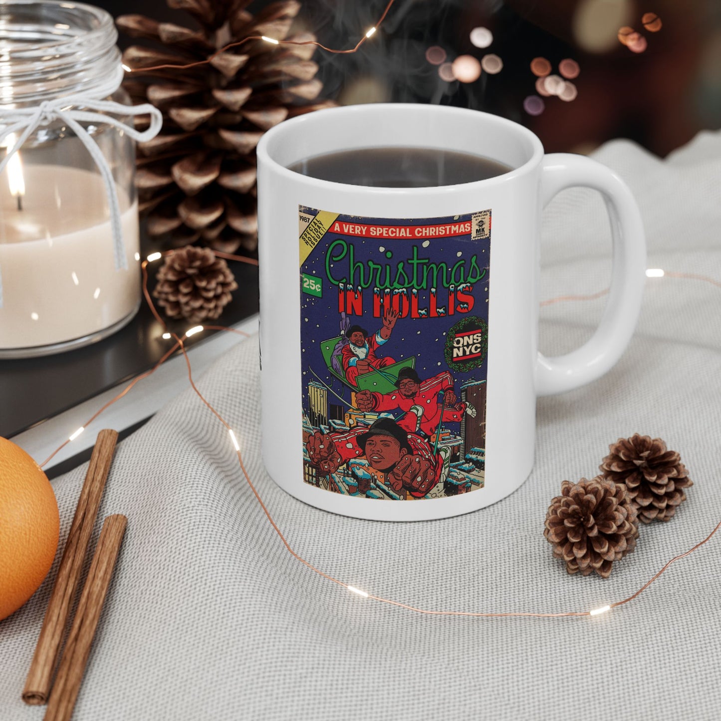 Christmas in Hollis - Ceramic Mug, (11oz, 15oz)