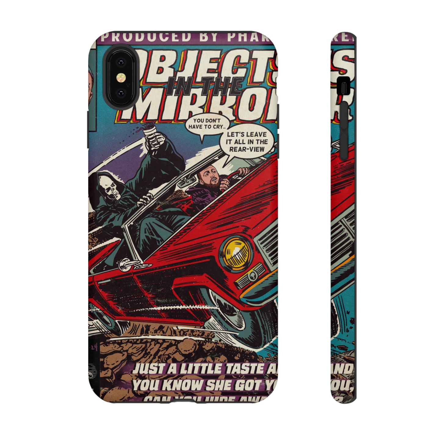 Objects in the Mirror - Tough Phone Cases