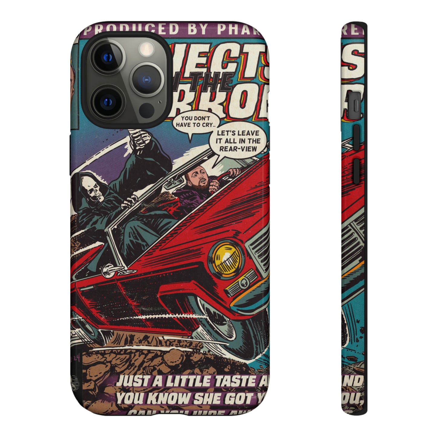 Objects in the Mirror - Tough Phone Cases