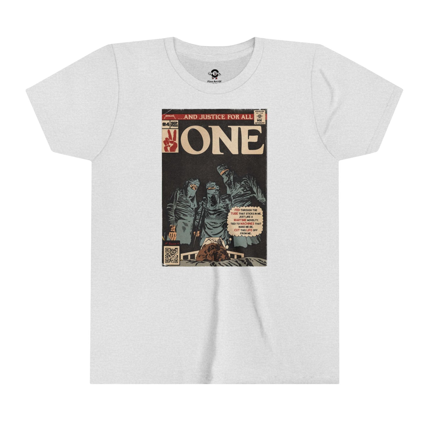 KIDS - Metallica- One - Youth Short Sleeve Tee
