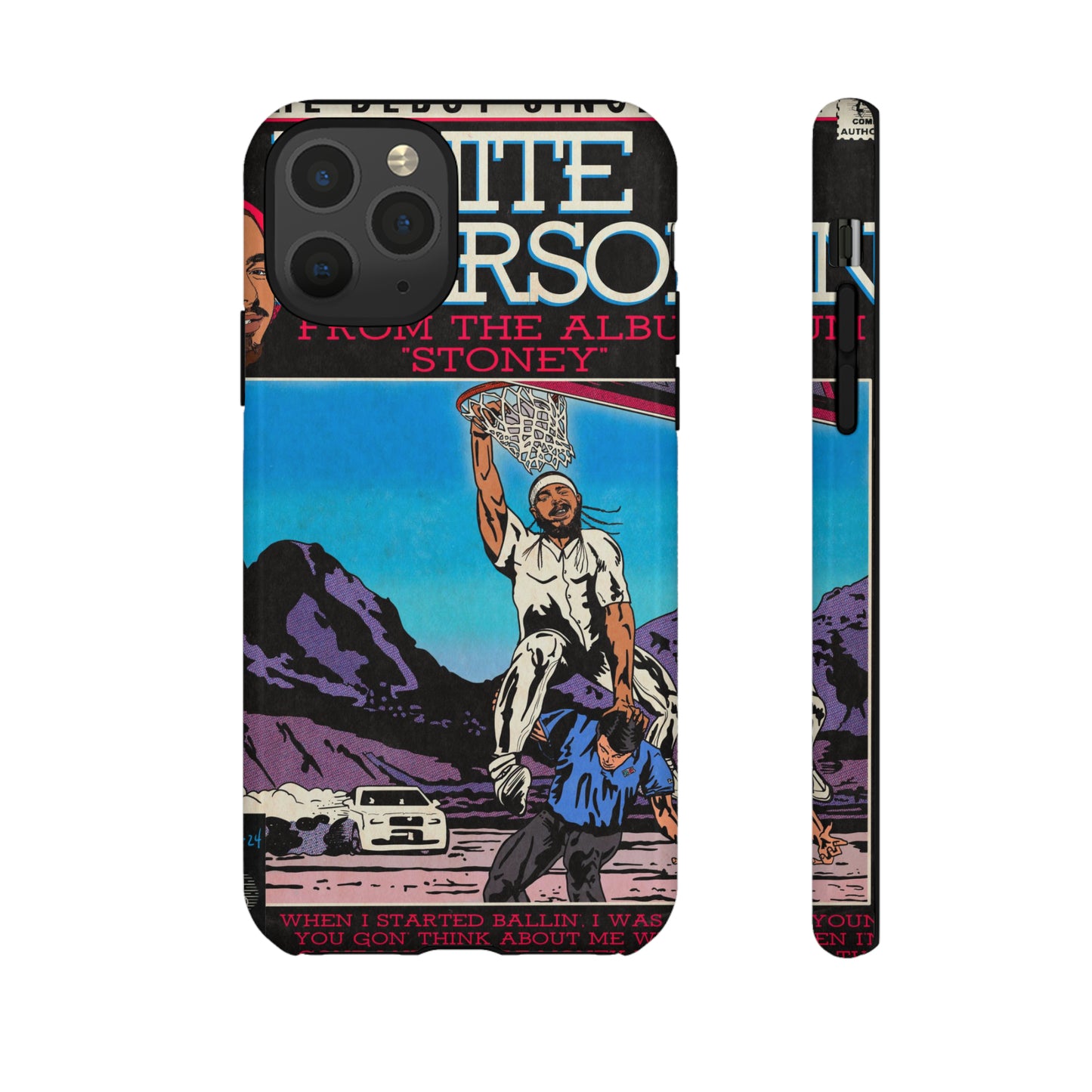 Post Malone - White Iverson - Tough Phone Cases