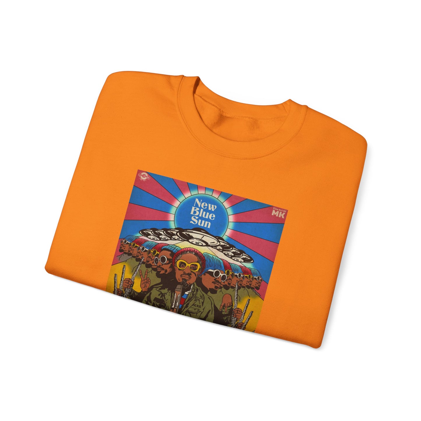 Andre 3000 - New Blue Sun - Unisex Heavy Blend™ Crewneck Sweatshirt