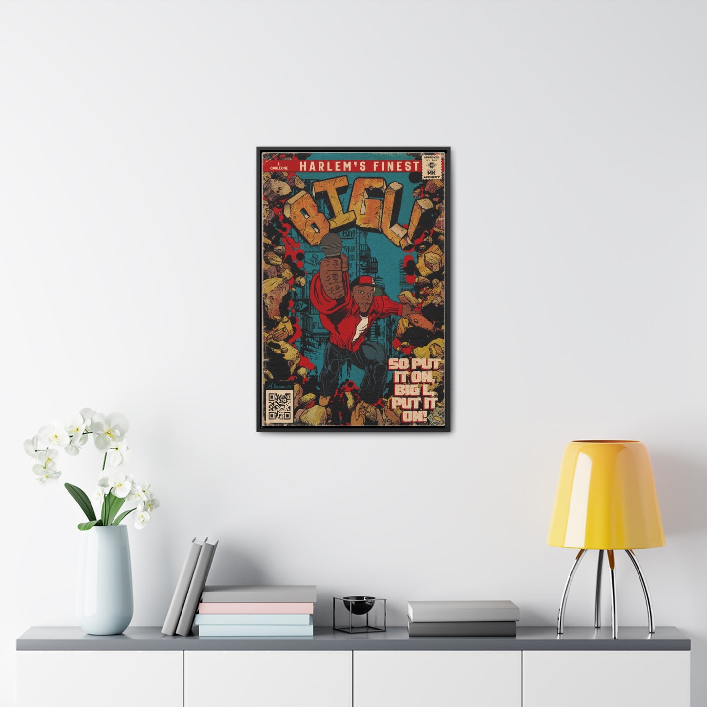 Big L - Put It On - Gallery Canvas Wraps, Vertical Frame